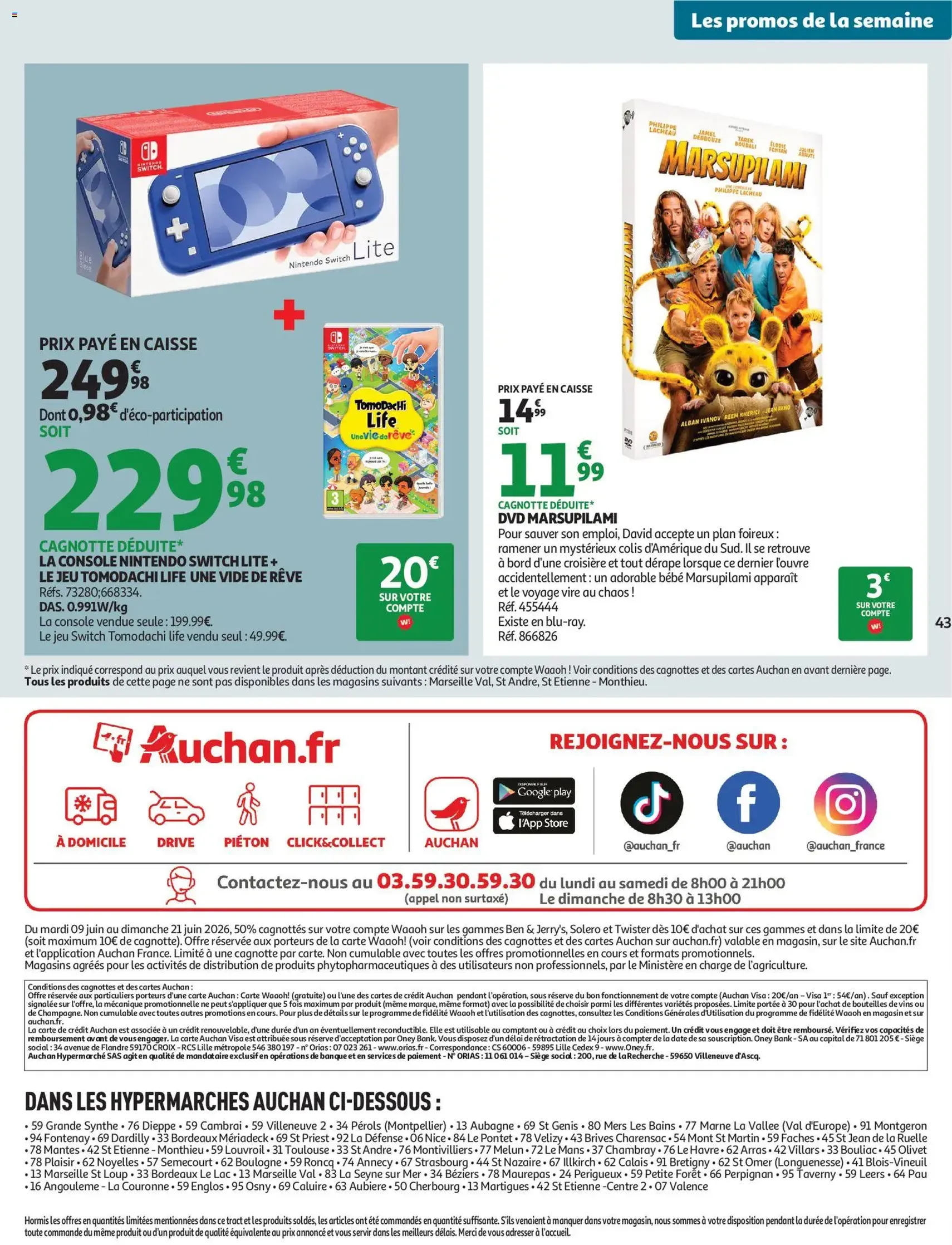 Auchan folder / publicité - geldige folder vanaf 09/06/2026 pagina 47 van 52