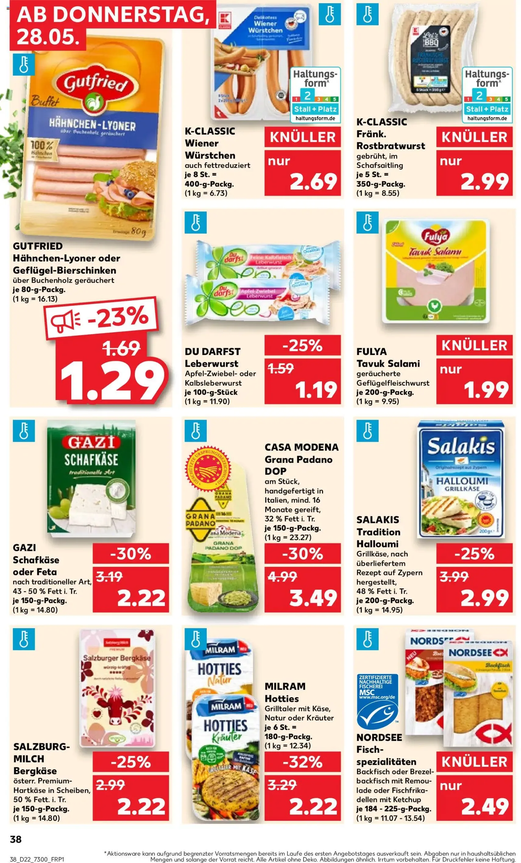 Kaufland Prospekt - Gültiger Prospekt ab 28.05.2026, Seite 38 von insgesamt 64
