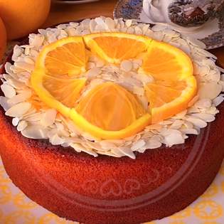 Recipe preview Homemade Lebanese Orange and Almond cake