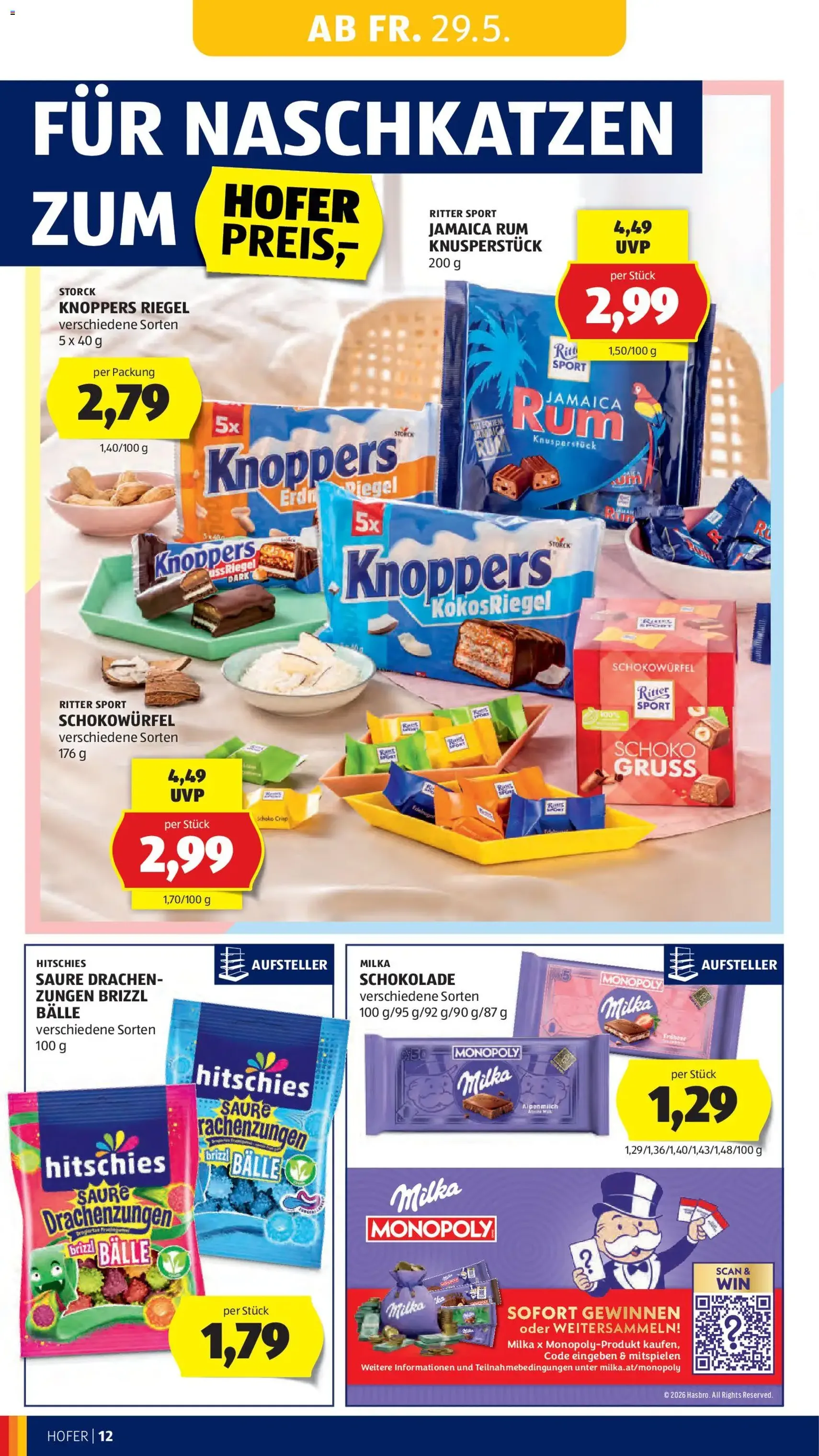 Hofer Flugblatt - Gültiger Prospekt ab 29.05.2026, Seite 16 von insgesamt 43