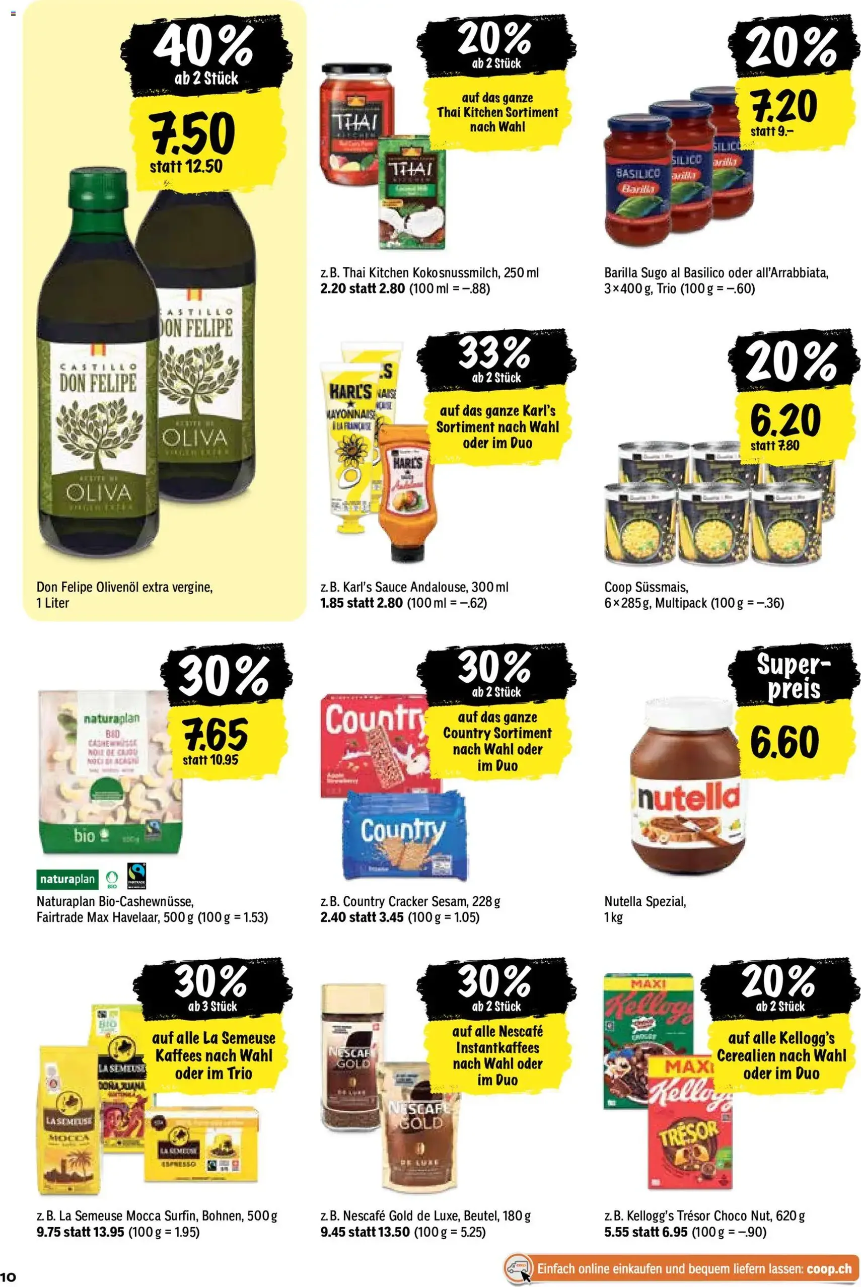 Coop aktionen - Gültiger Prospekt ab 18.06.2026, Seite 10 von insgesamt 24