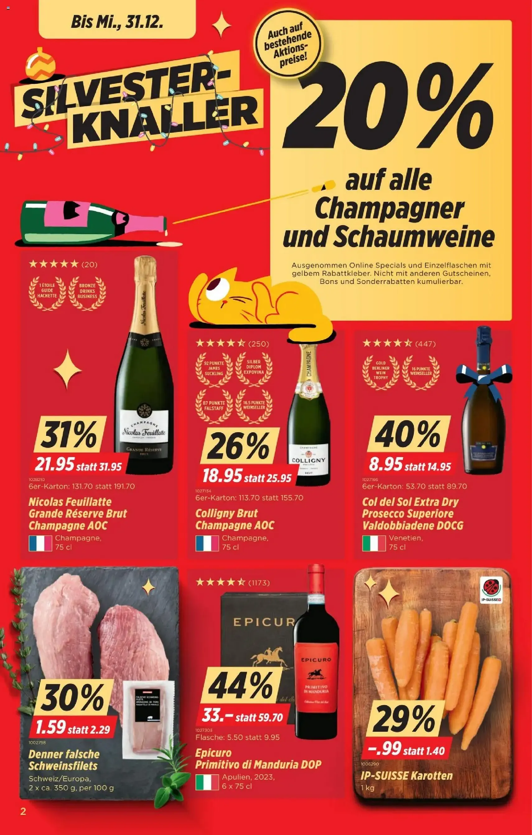 Denner Aktionen - Gültiger Prospekt ab 30.12.2025, Seite 2 von insgesamt 26