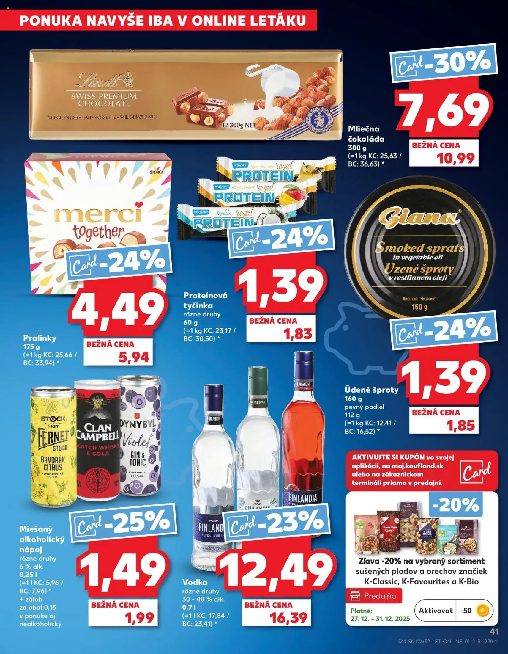 Kaufland leták - platný leták od 27.12.2025 strana 41 z 68