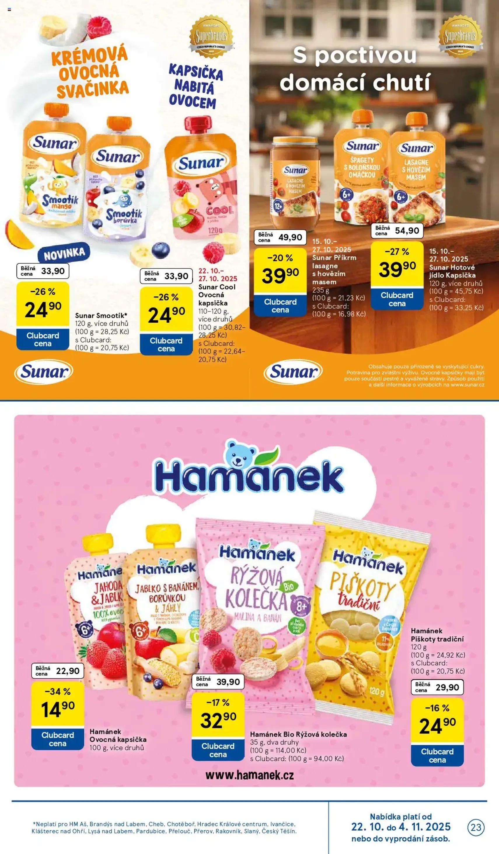 Tesco leták - Hypermarket - platný leták od 22.10.2025 strana 23 z 30 Tesco leták - Hypermarket - platný leták od 22.10.2025 strana 23 z 30