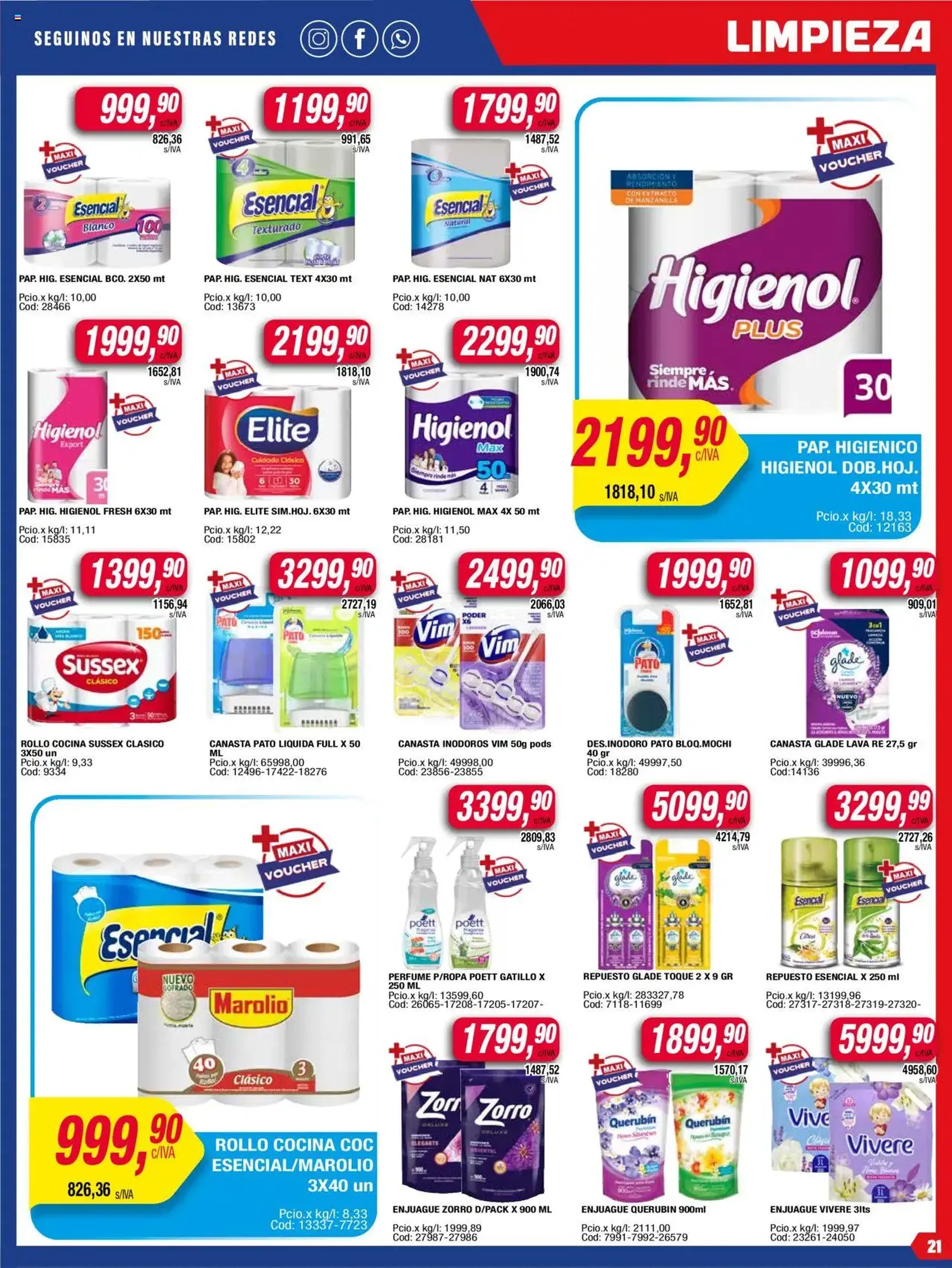 Maxiconsumo ofertas - folleto válido desde 18/08/2025 página 21 de 28
