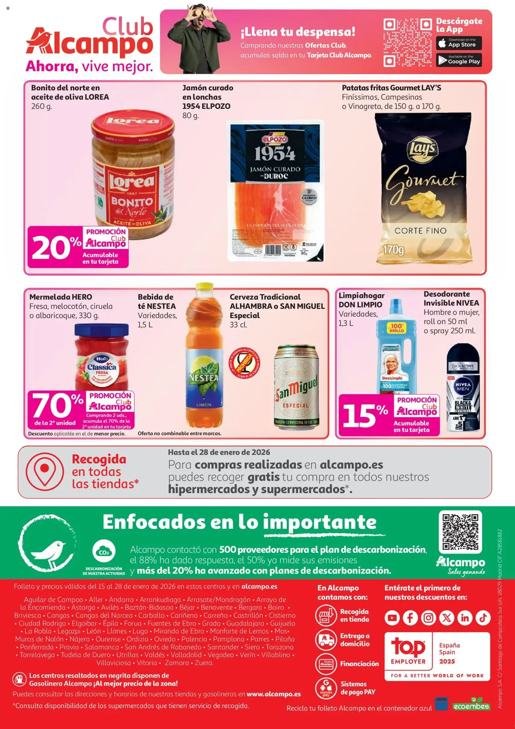 Alcampo - Supermercado - folleto válido desde 15/01/2026 página 8 de 8