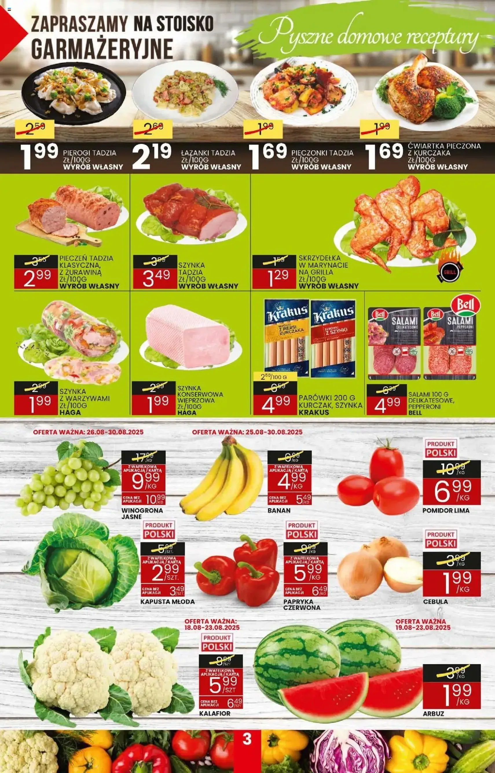 Wafelek Gazetka - ważny gazetka od 18.08.2025 strona 3 z 8 Wafelek Gazetka - ważny gazetka od 18.08.2025 strona 3 z 8