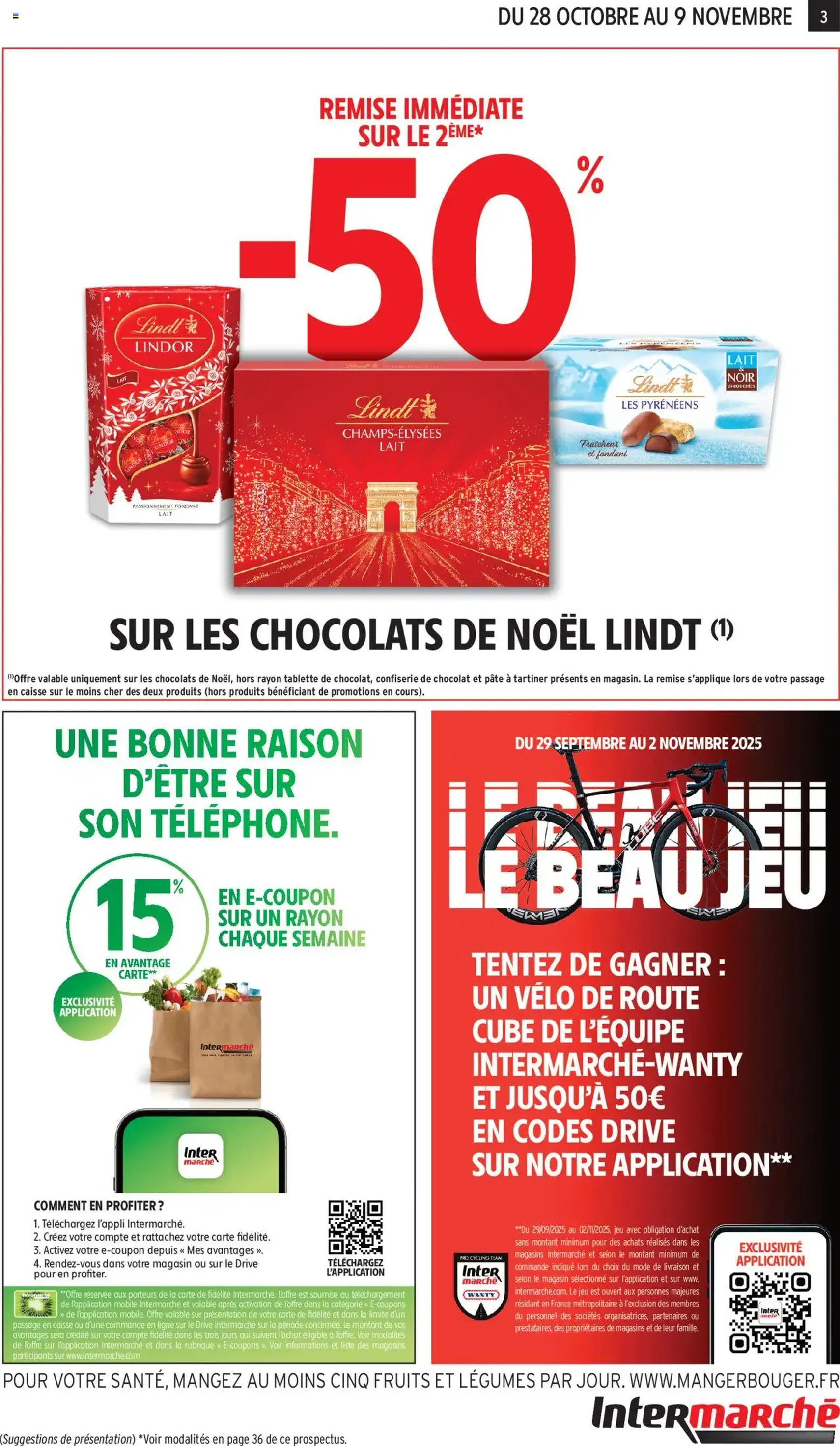 Intermarché catalogue semaine 44 - brochure valable à partir du 28/10/2025, page 3 sur 28 Intermarché catalogue semaine 44 - brochure valable à partir du 28/10/2025, page 3 sur 28