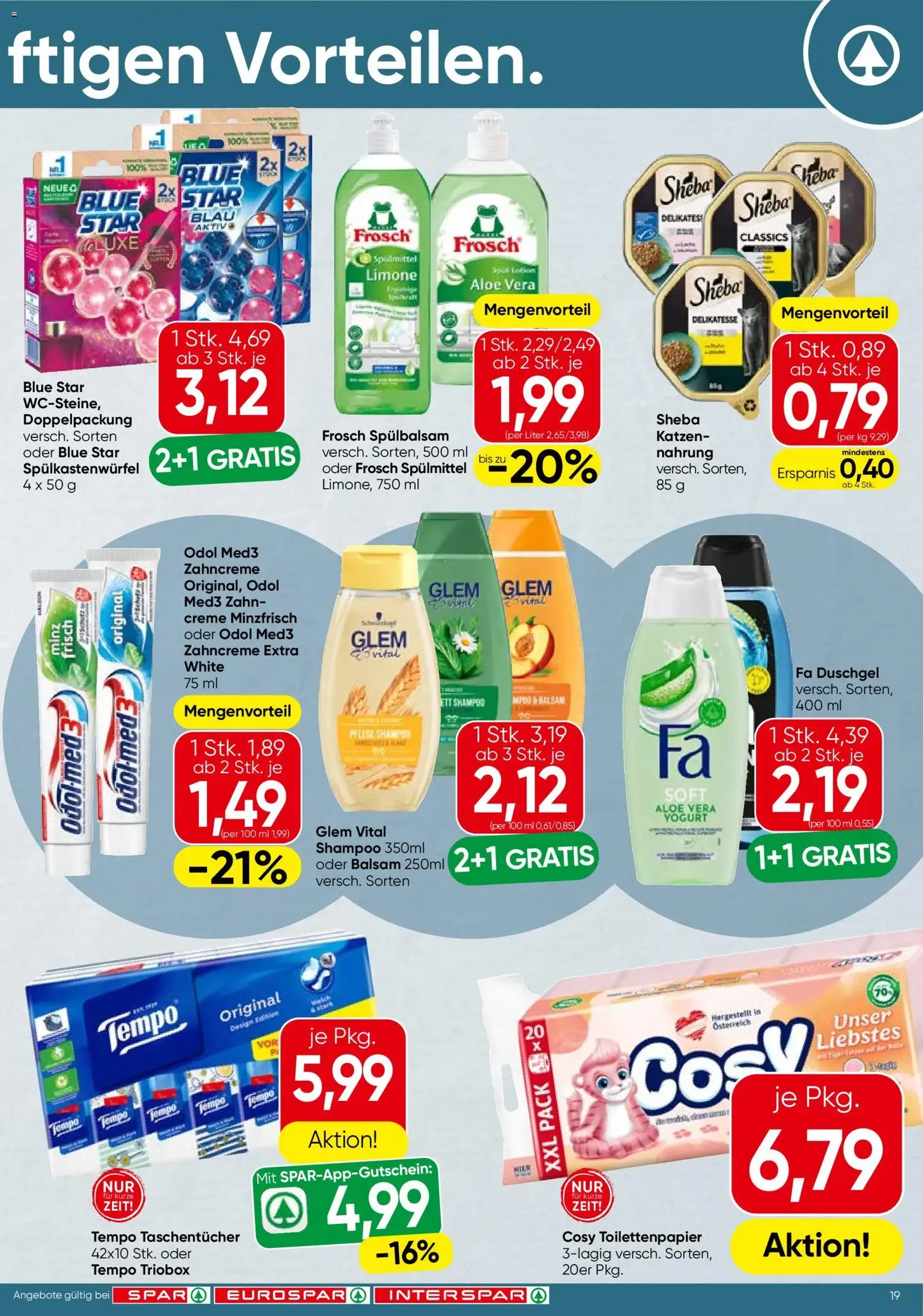 Spar - Flugblatt - Gültiger Prospekt ab 27.08.2026, Seite 19 von insgesamt 20