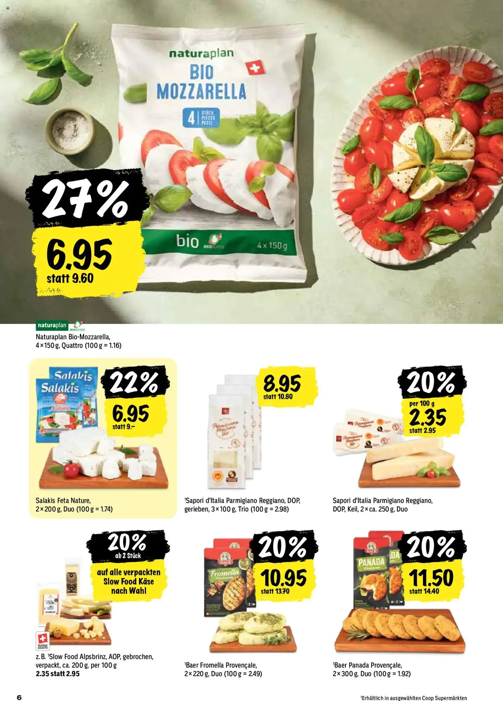 Coop aktionen - Gültiger Prospekt ab 13.08.2026, Seite 6 von insgesamt 28
