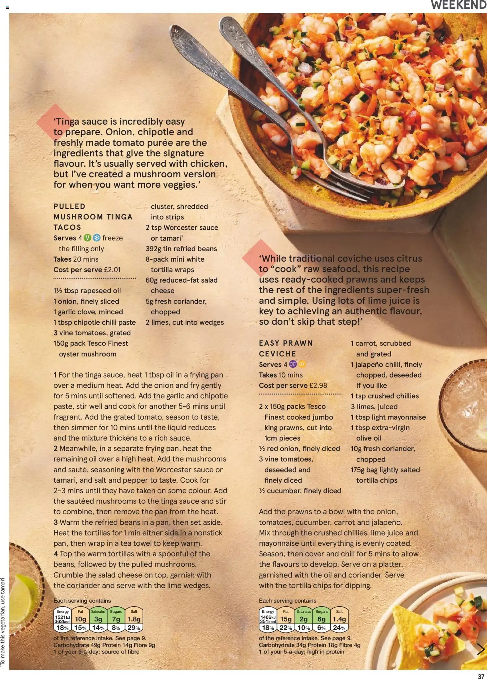 Tesco Magazine - May 2026 - valid flyer from 01/05/2026, page 37 of 100