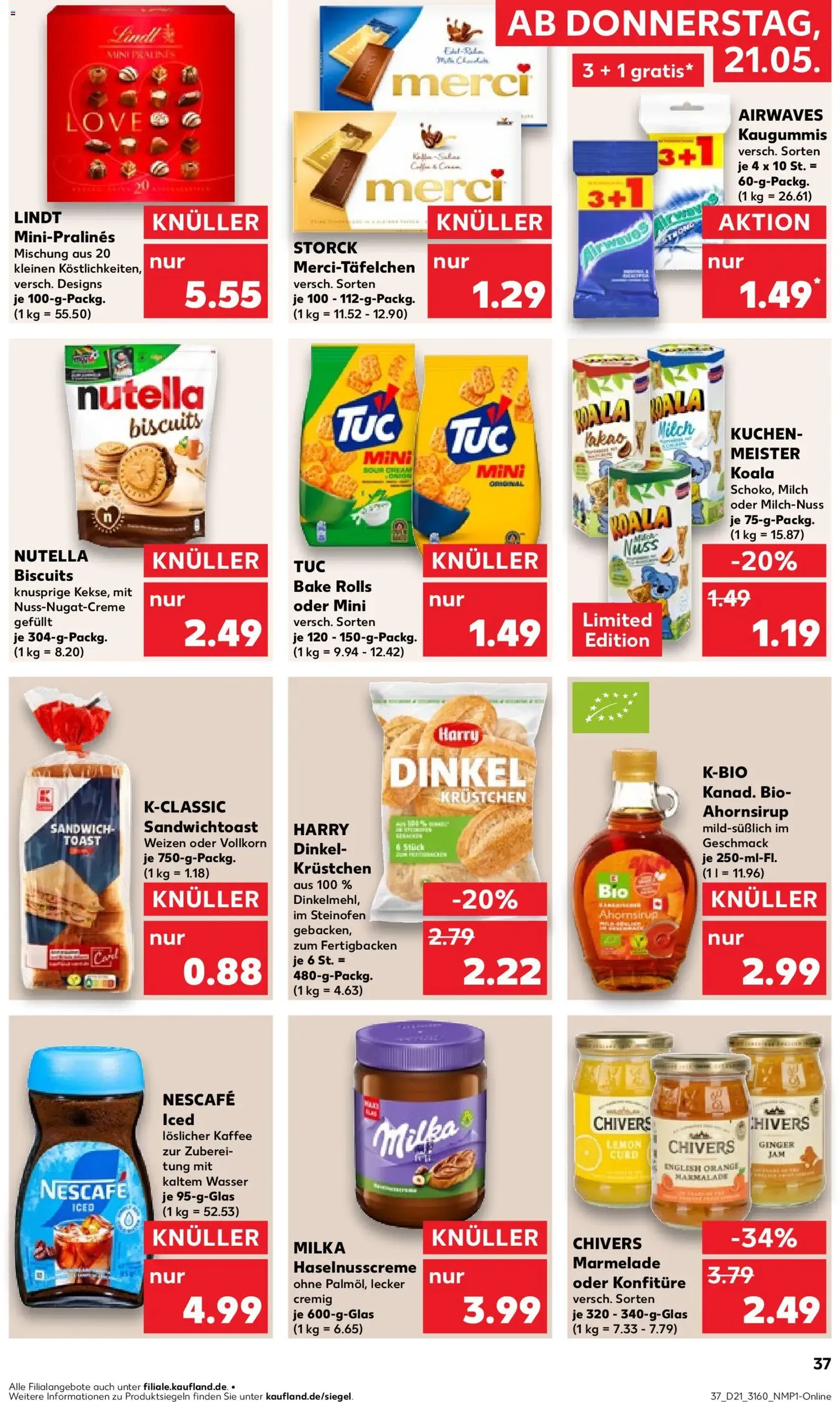 Kaufland Prospekt - Gültiger Prospekt ab 21.05.2026, Seite 37 von insgesamt 58