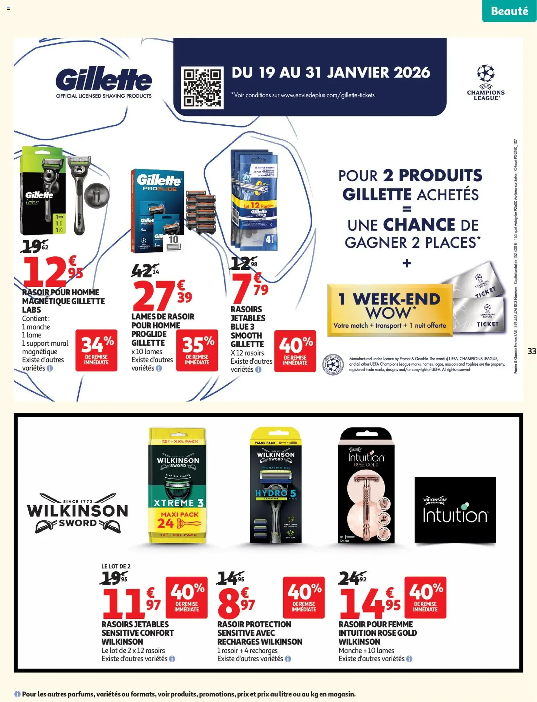 Auchan prospectus - brochure valable à partir du 27/01/2026, page 33 sur 58