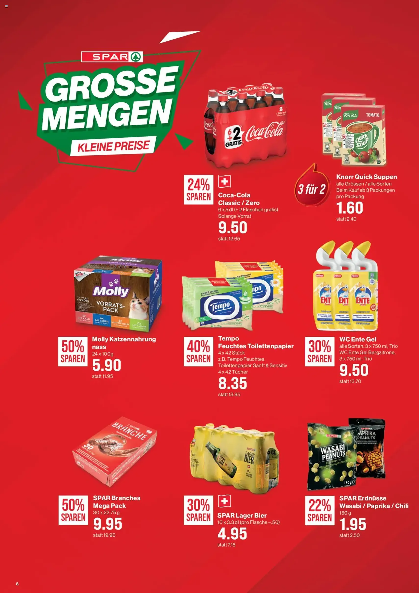 SPAR aktionen - Gültiger Prospekt ab 27.08.2026, Seite 8 von insgesamt 18