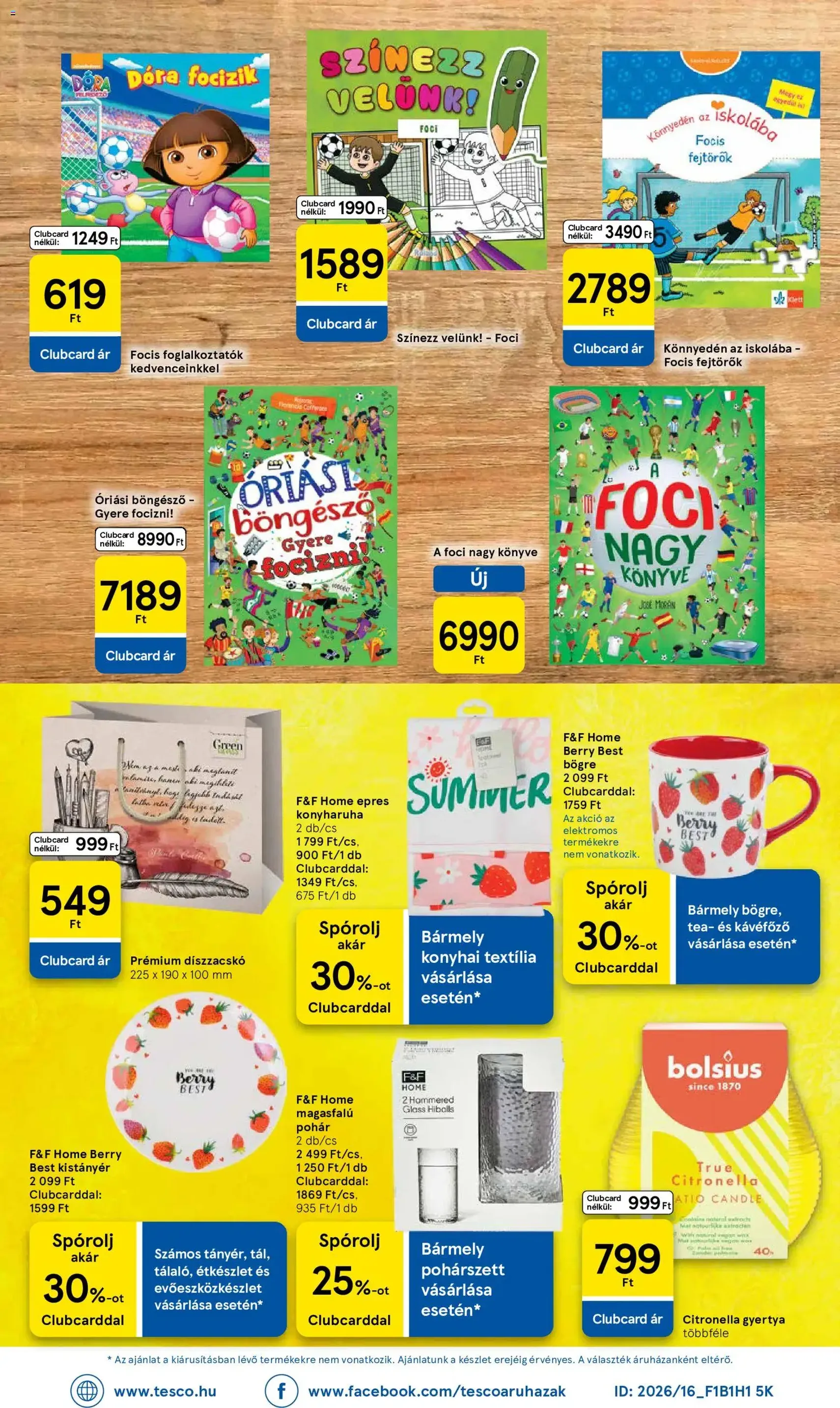 Tesco aktuális akciós újság - 2026.06.18. érvényes szórólap 38 oldal 38 oldalból