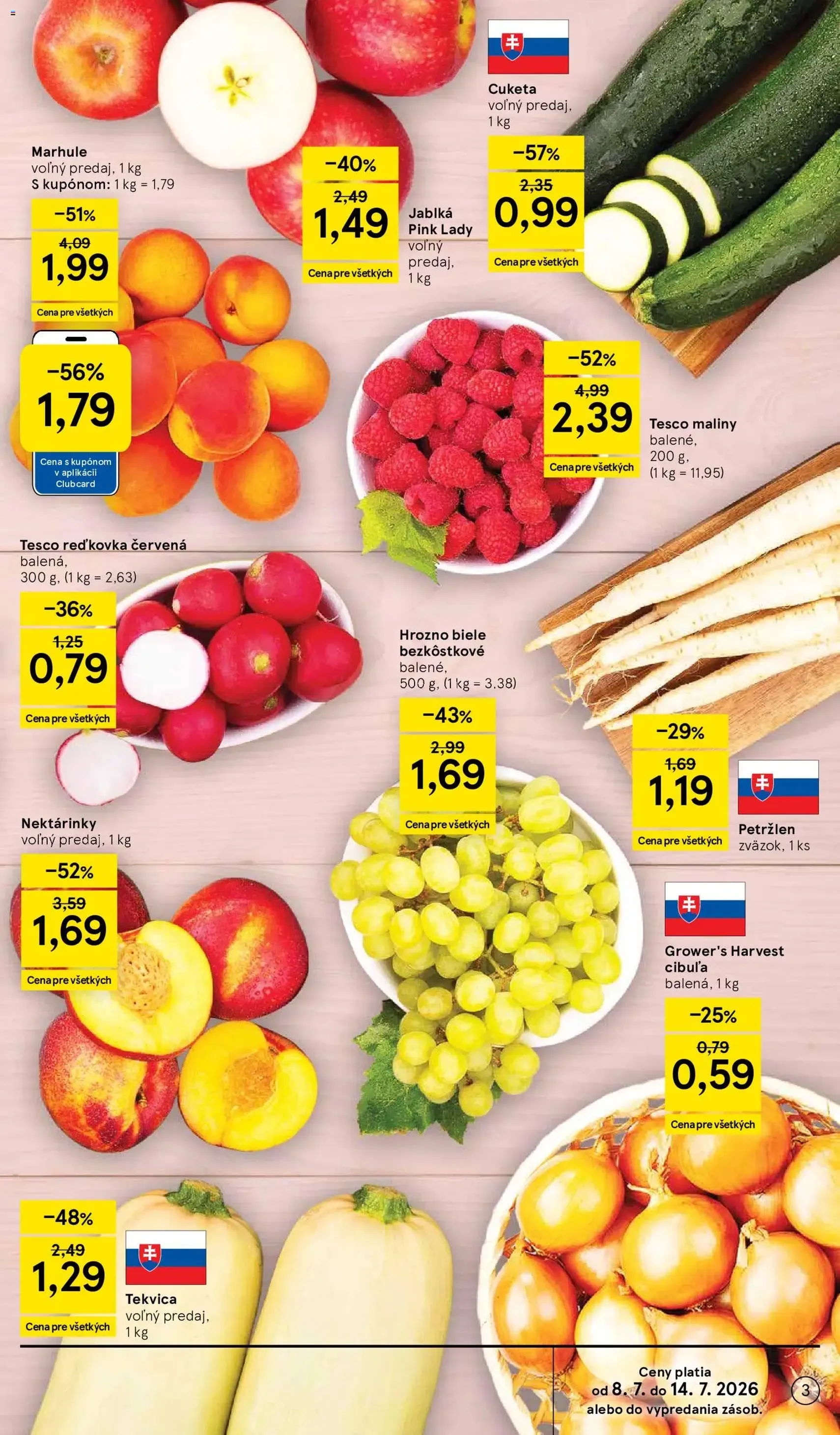 Tesco Hypermarket - leták - platný leták od 08.07.2026 strana 3 z 48