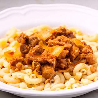 Voorvertoning van recept Rundergoulash met pasta