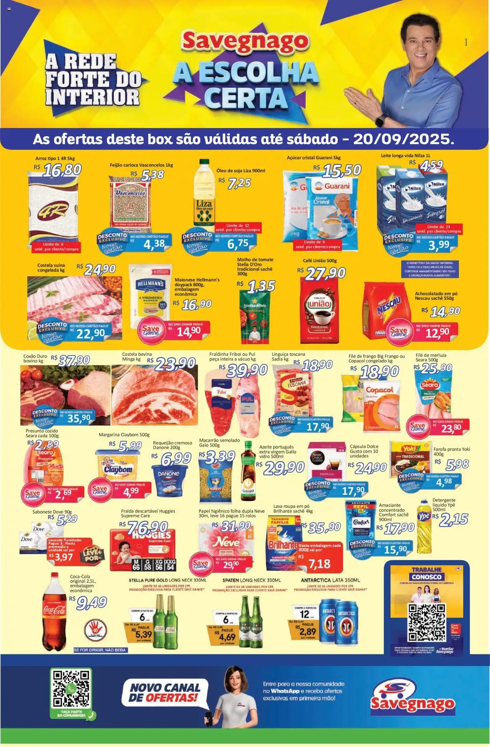 Savegnago - Ofertas da semana - folheto válido a partir de 18/09/2025 página 1 de 4