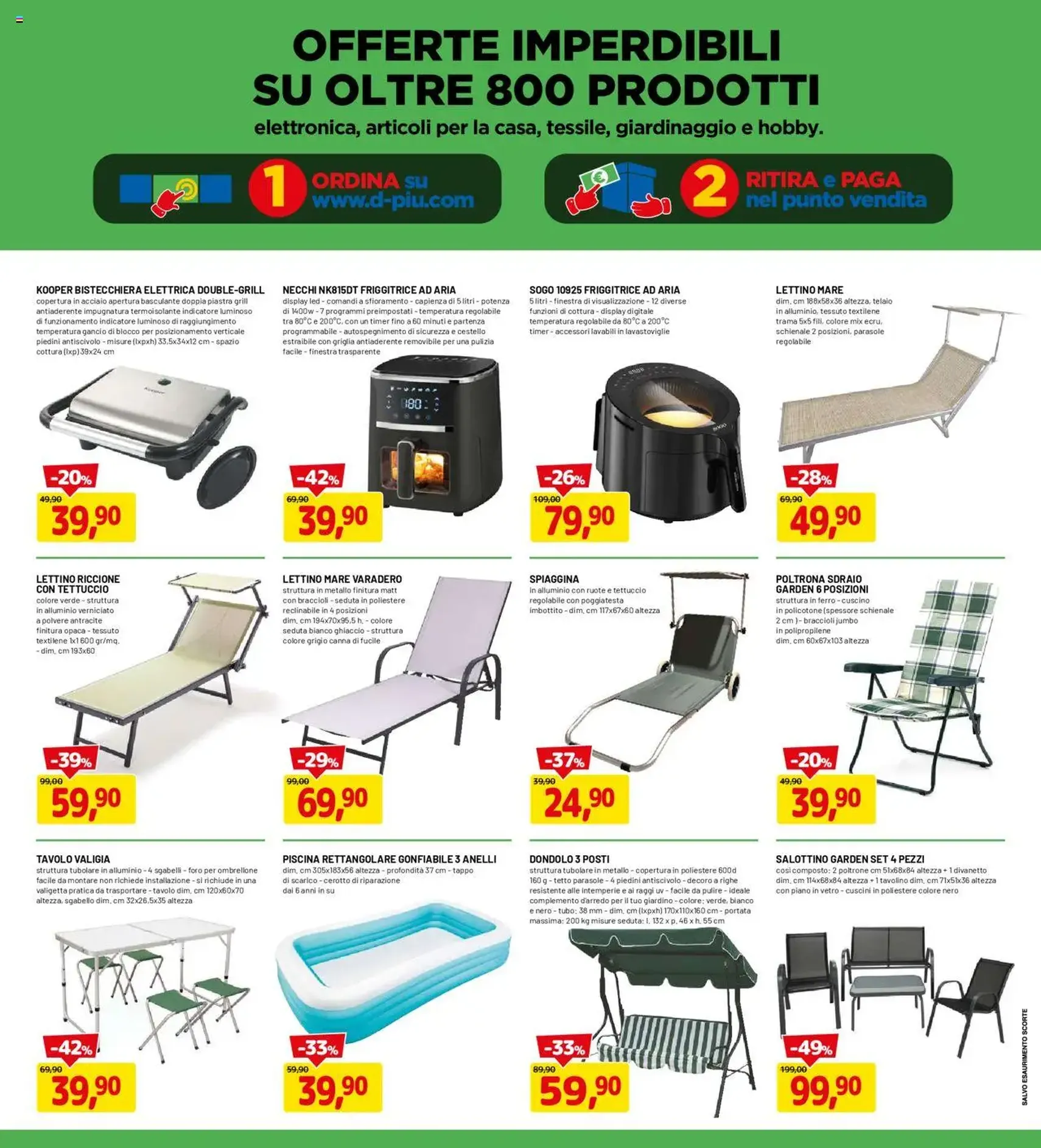 Volantino D Più - volantino valido dal 07/07/2025 pagina 19 di 20 Volantino D Più - volantino valido dal 07/07/2025 pagina 19 di 20