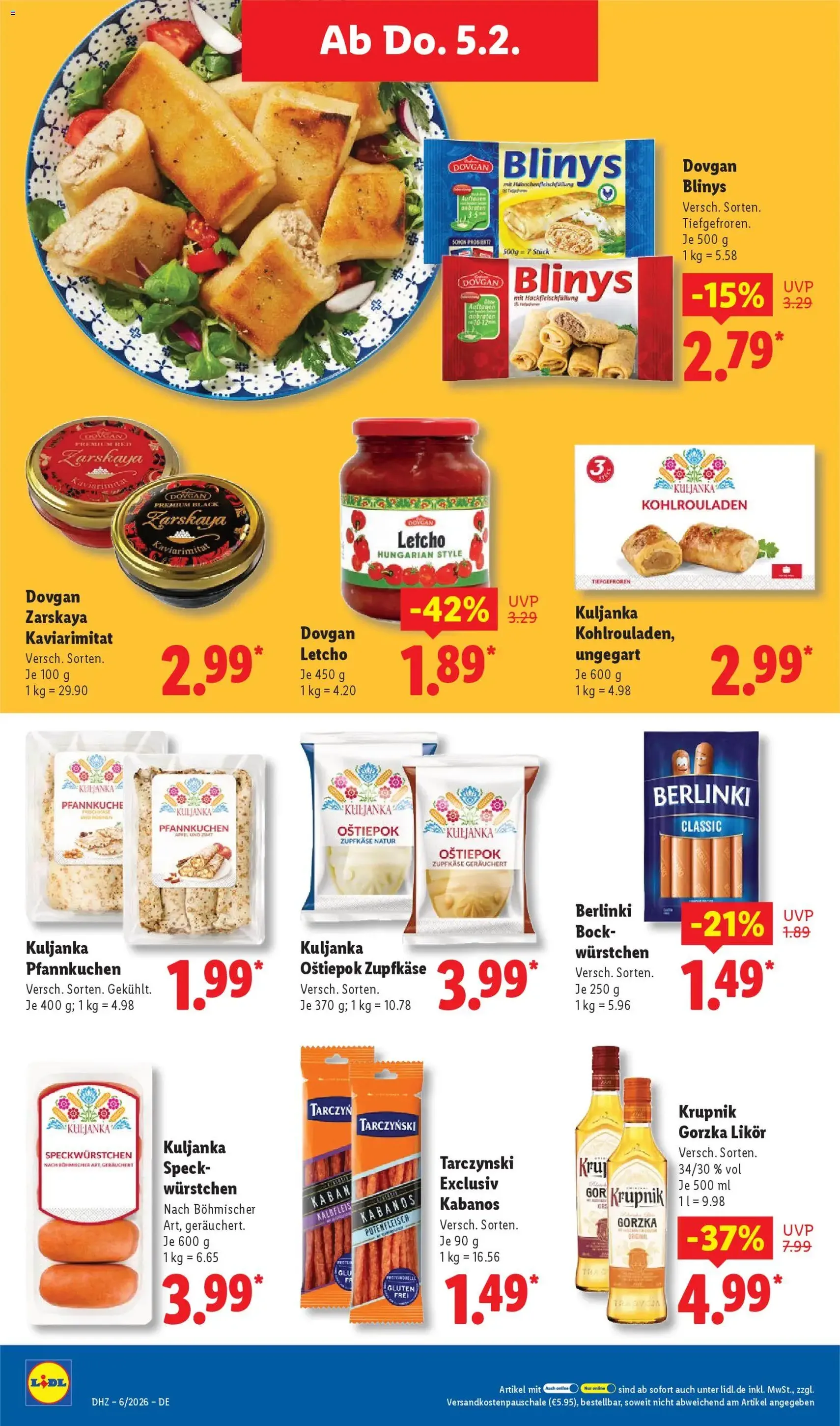 Lidl - Prospekt - Gültiger Prospekt ab 02.02.2026, Seite 54 von insgesamt 68