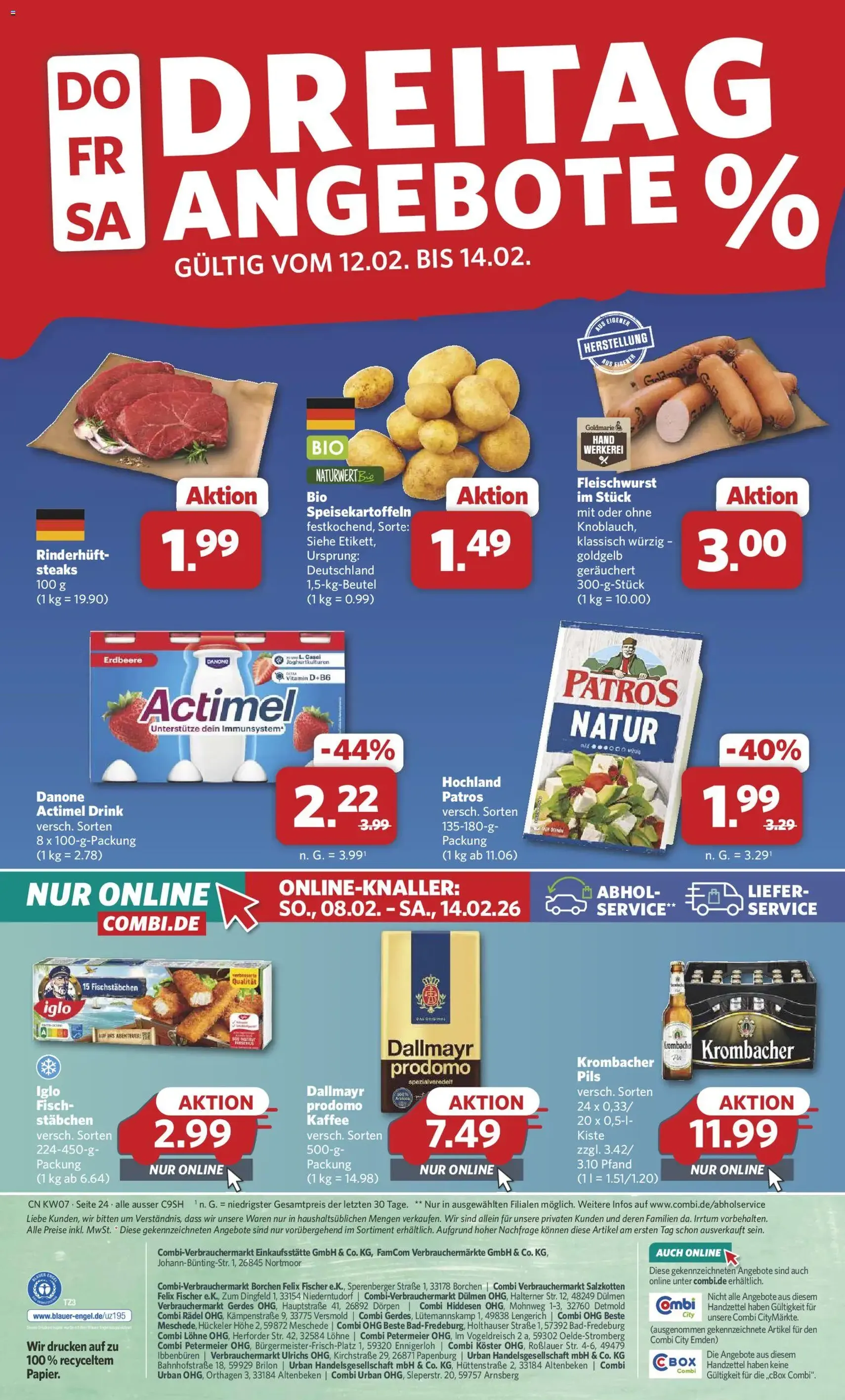 Combi Prospekt - Gültiger Prospekt ab 09.02.2026, Seite 26 von insgesamt 31