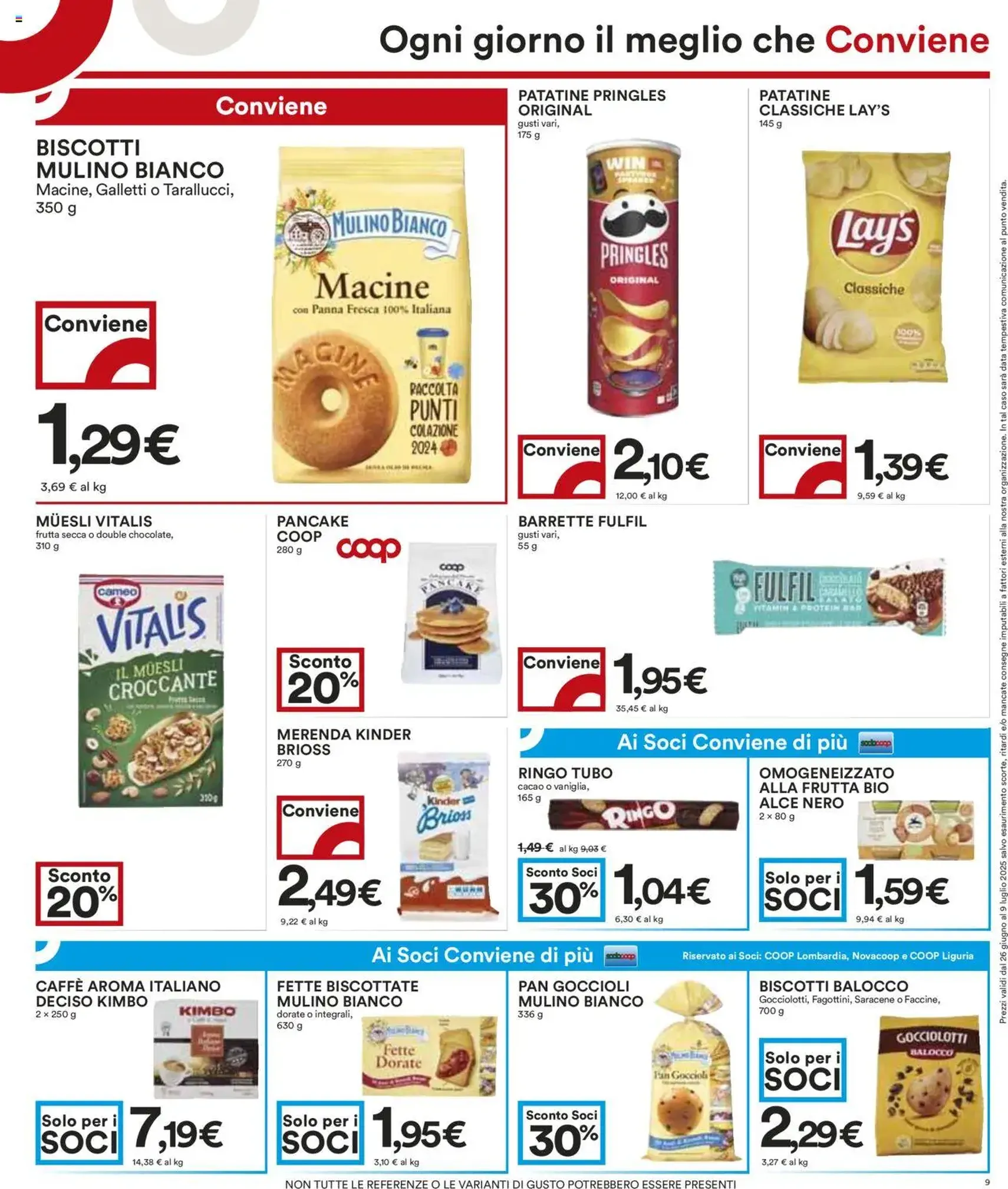 Volantino COOP - volantino valido dal 26/06/2025 pagina 9 di 17 Volantino COOP - volantino valido dal 26/06/2025 pagina 9 di 17