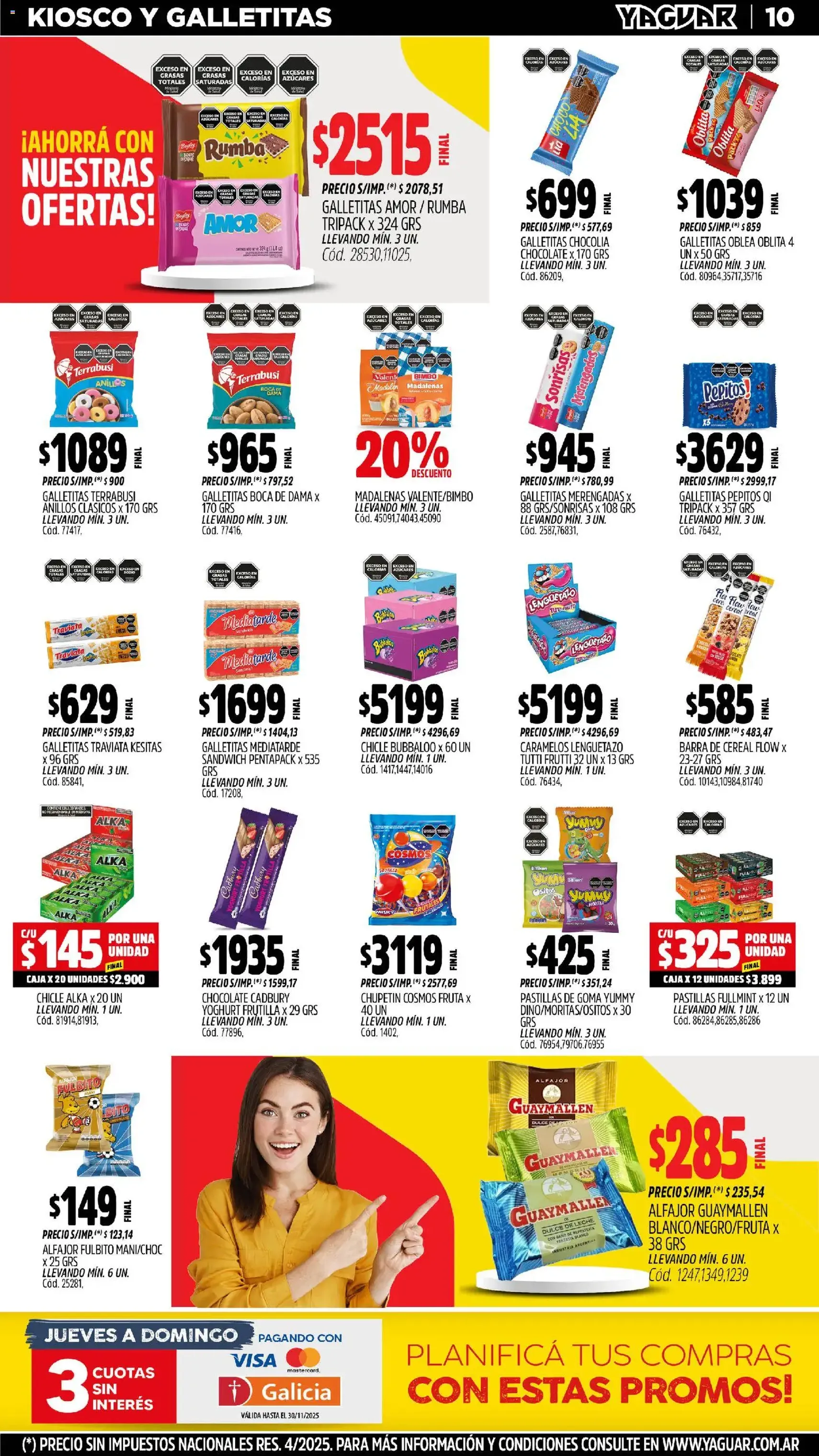 Yaguar catálogo - folleto válido desde 17/11/2025 página 11 de 22