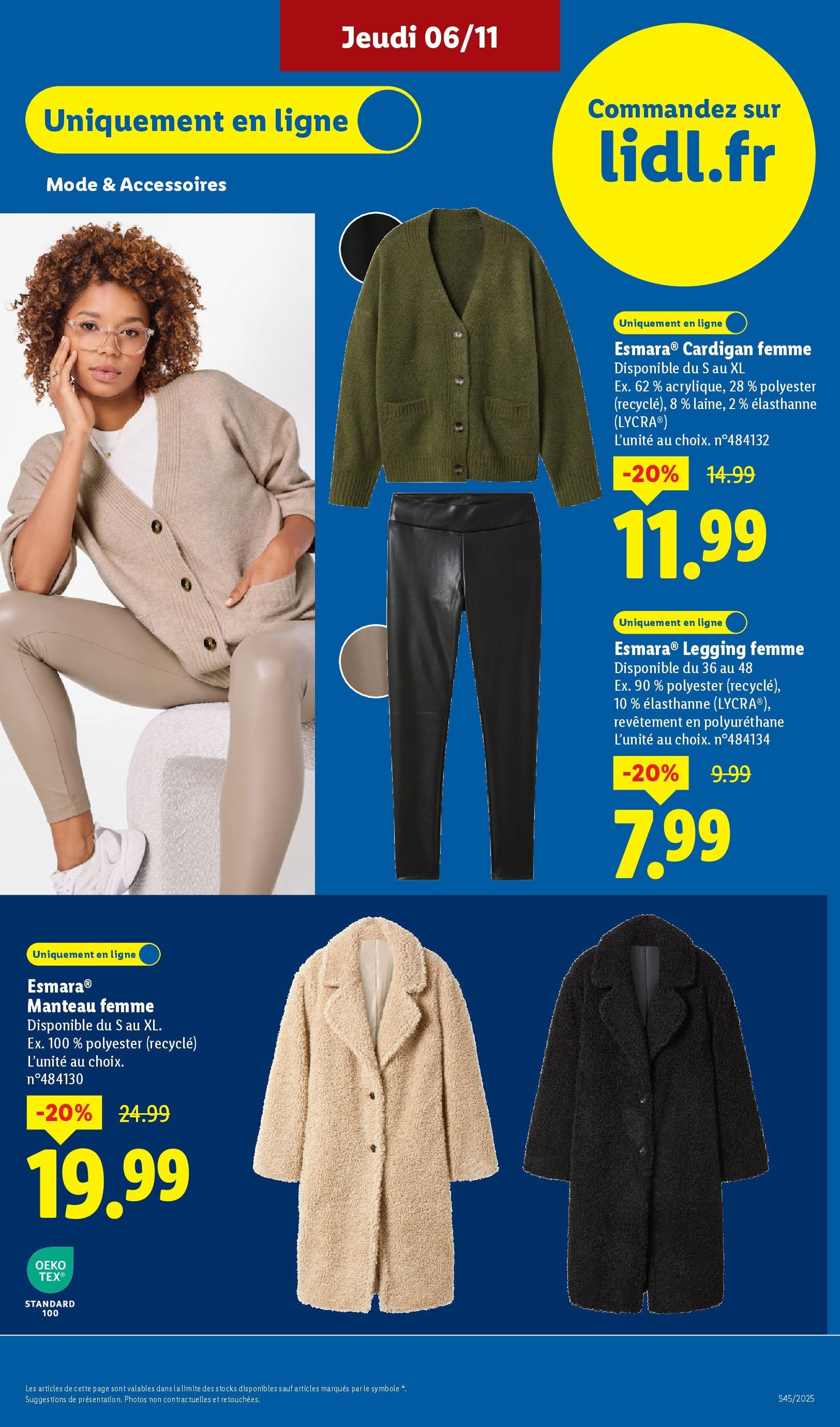 LIDL catalogue semaine 45 - brochure valable à partir du 06/11/2025, page 67 sur 95