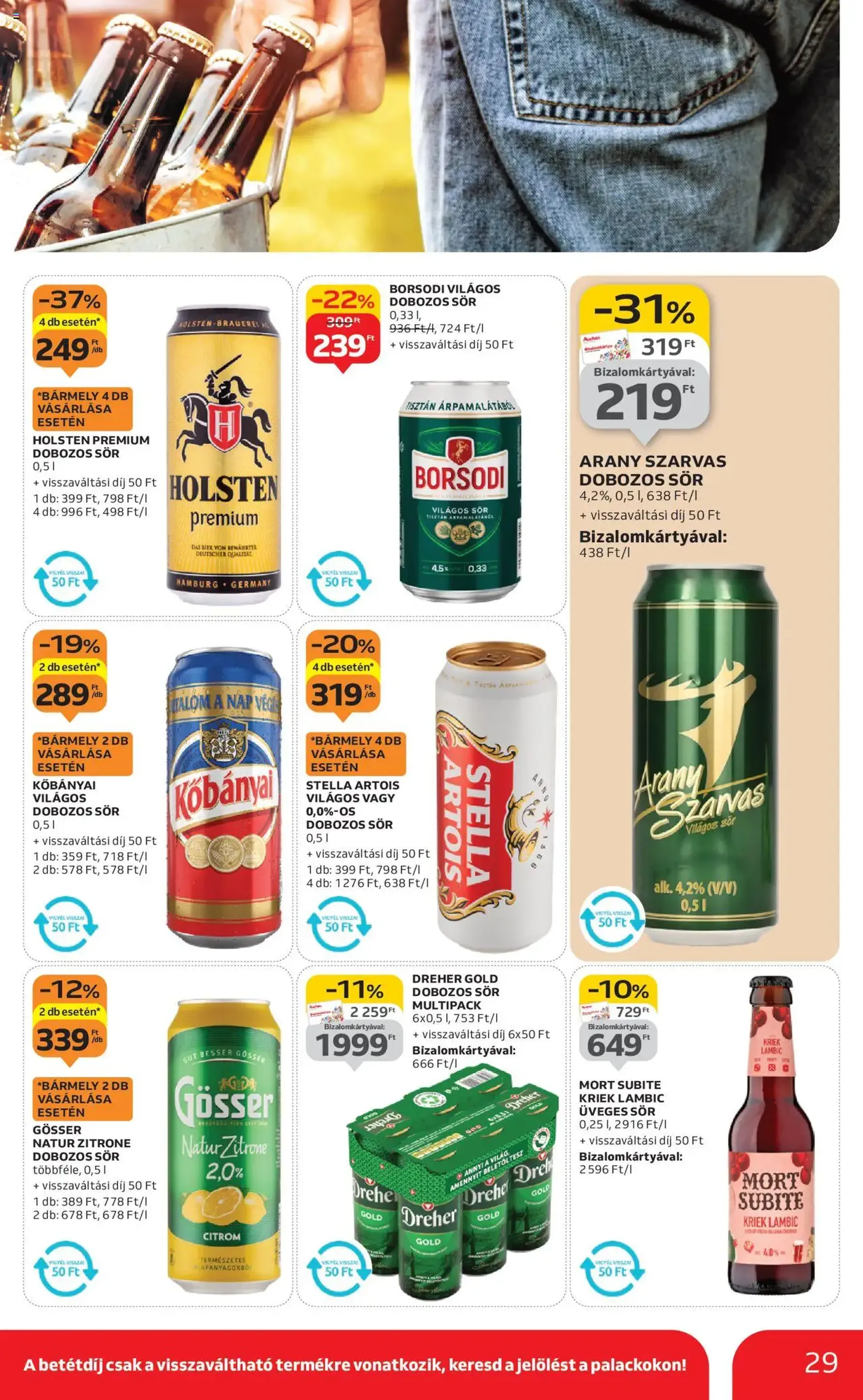 Auchan Akciós újság - 2025.10.24. érvényes szórólap 29 oldal 52 oldalból Auchan Akciós újság - 2025.10.24. érvényes szórólap 29 oldal 52 oldalból