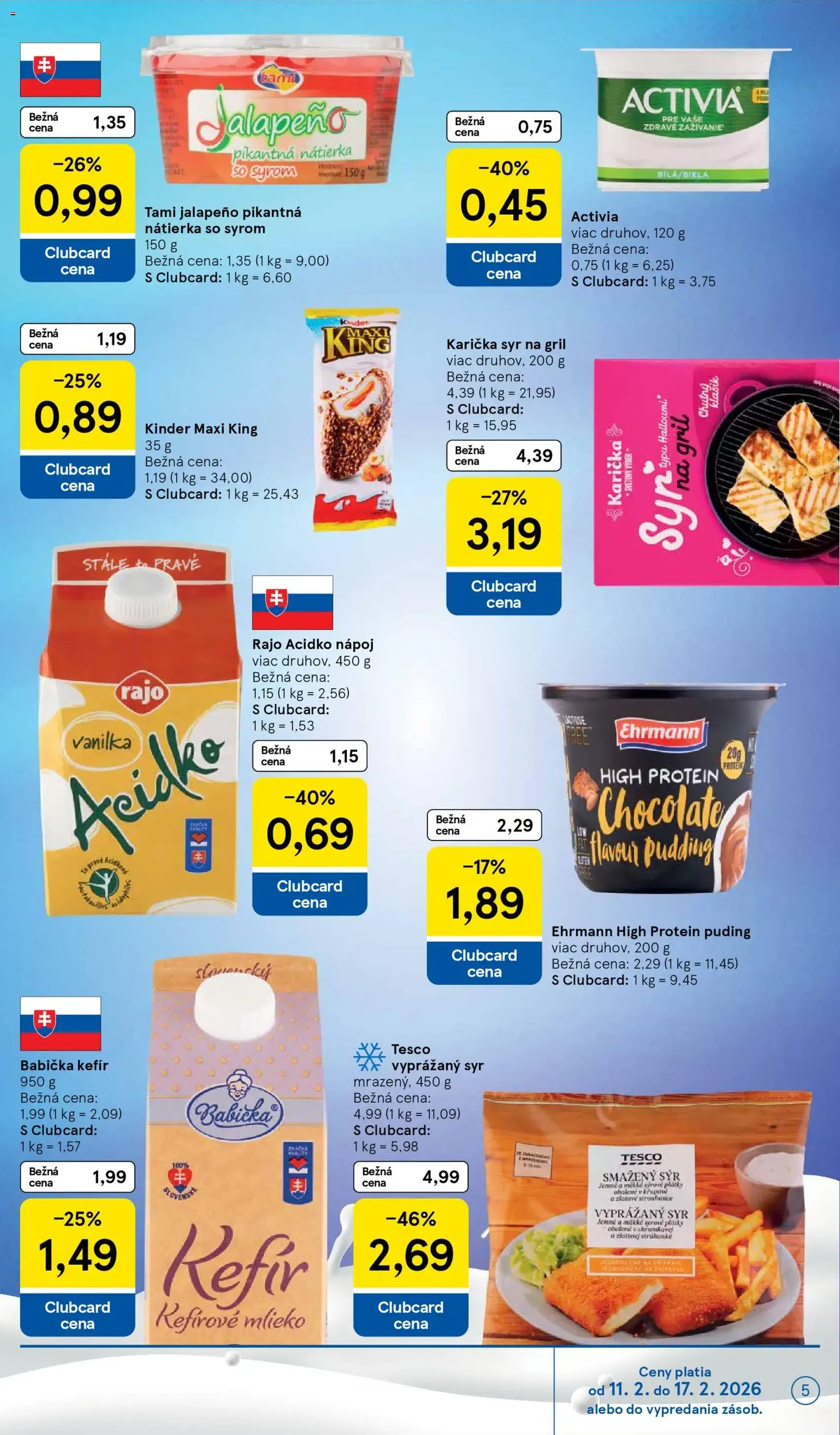 Tesco Hypermarket - leták - platný leták od 11.02.2026 strana 5 z 46