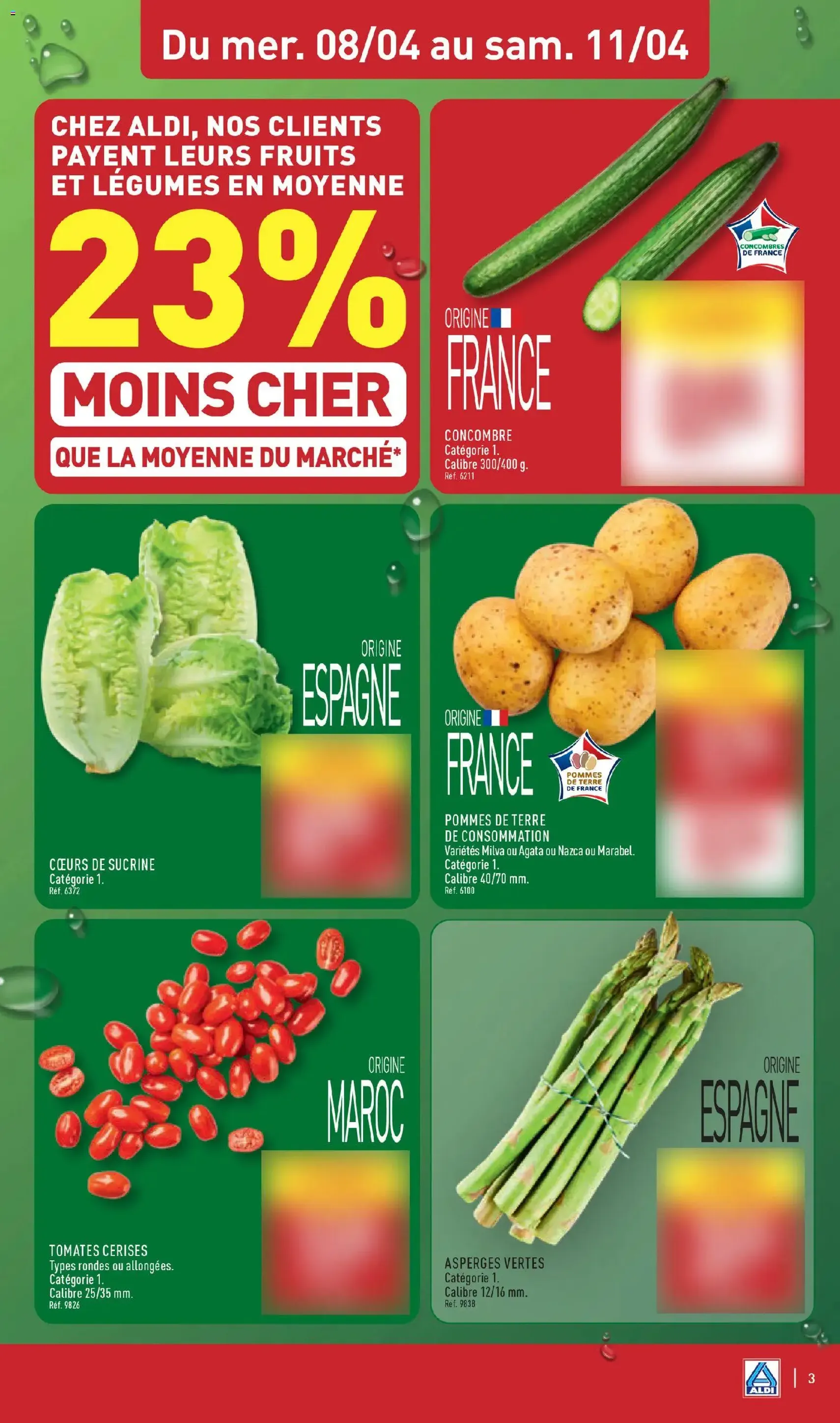 Aldi - Catalogue de la semaine 15 - brochure valable à partir du 08/04/2026, page 7 sur 45
