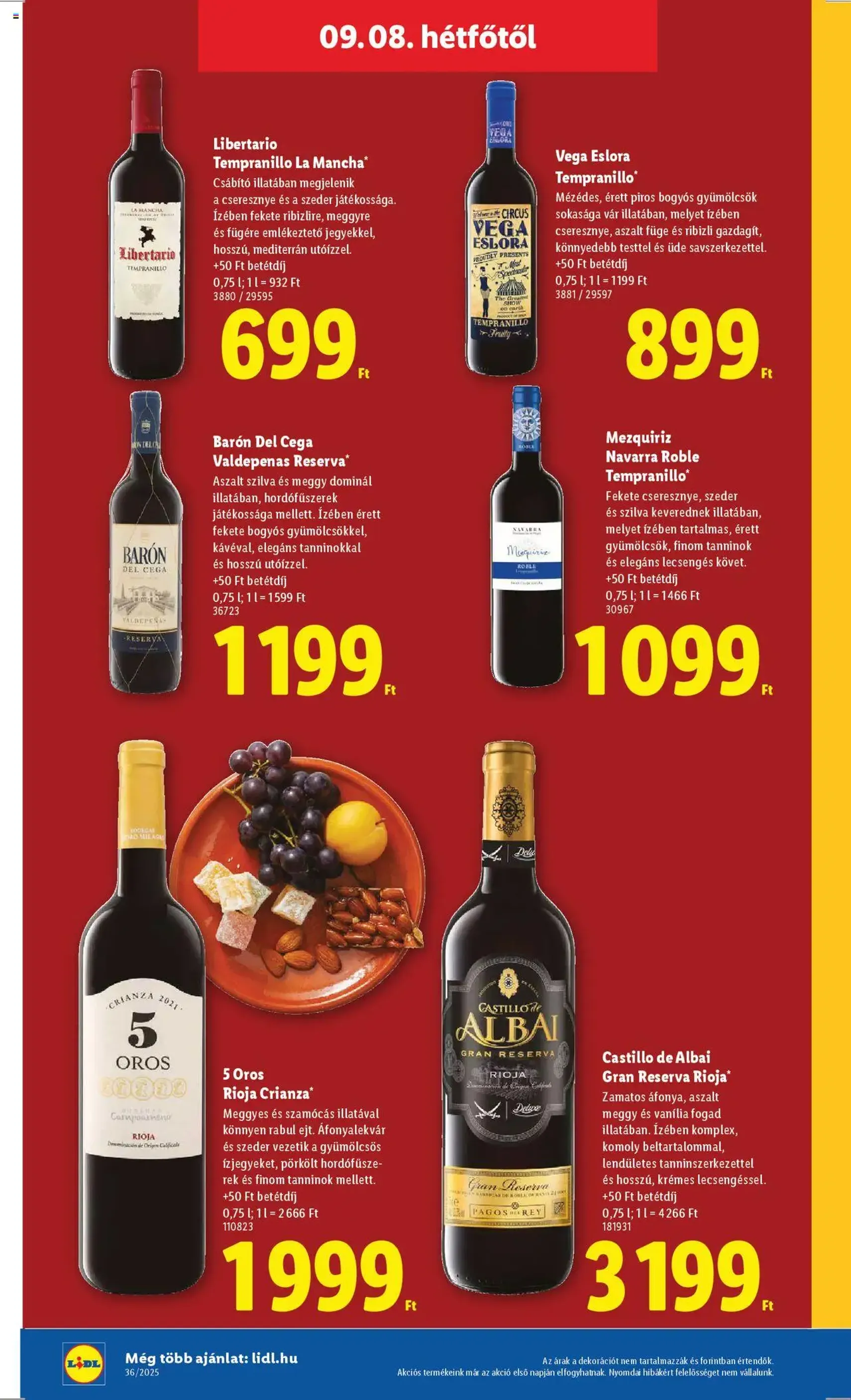Lidl Akciós újság - 2025.09.04. érvényes szórólap 68 oldal 70 oldalból Lidl Akciós újság - 2025.09.04. érvényes szórólap 68 oldal 70 oldalból