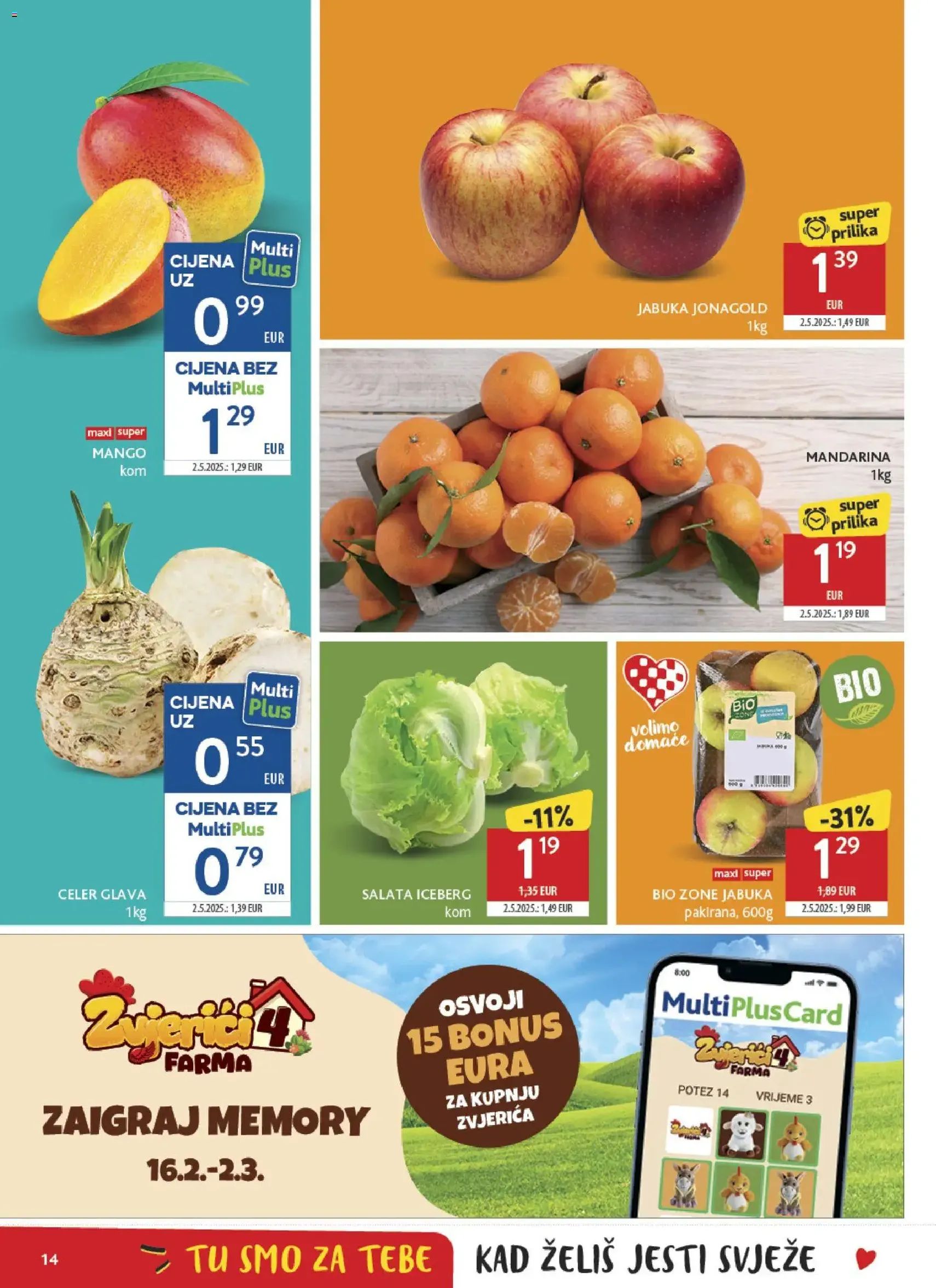 Konzum HR Akciós újság - 2026.02.25. érvényes szórólap 14 oldal 52 oldalból