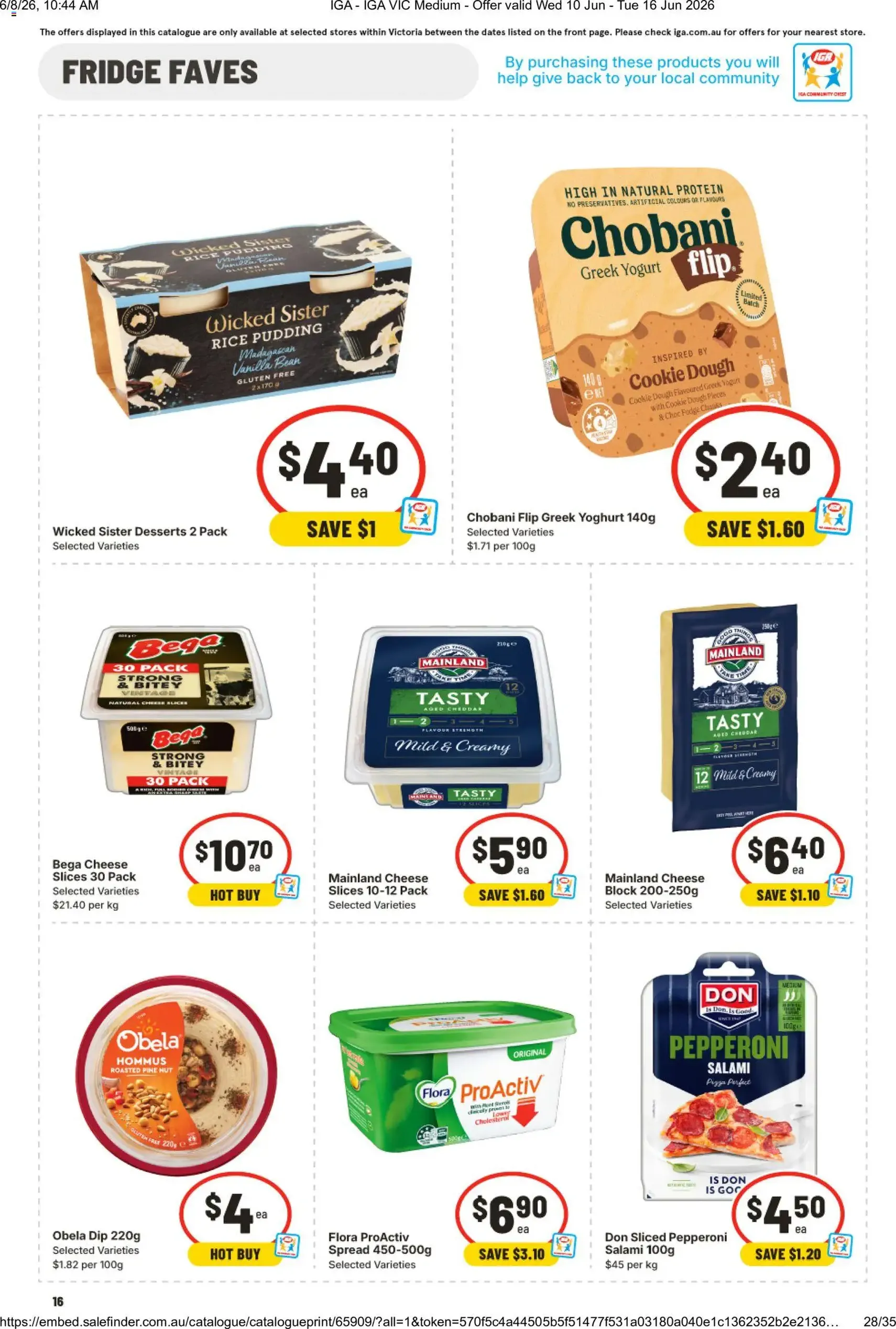 IGA catalogue - valid flyer from 10/06/2026, page 13 of 17