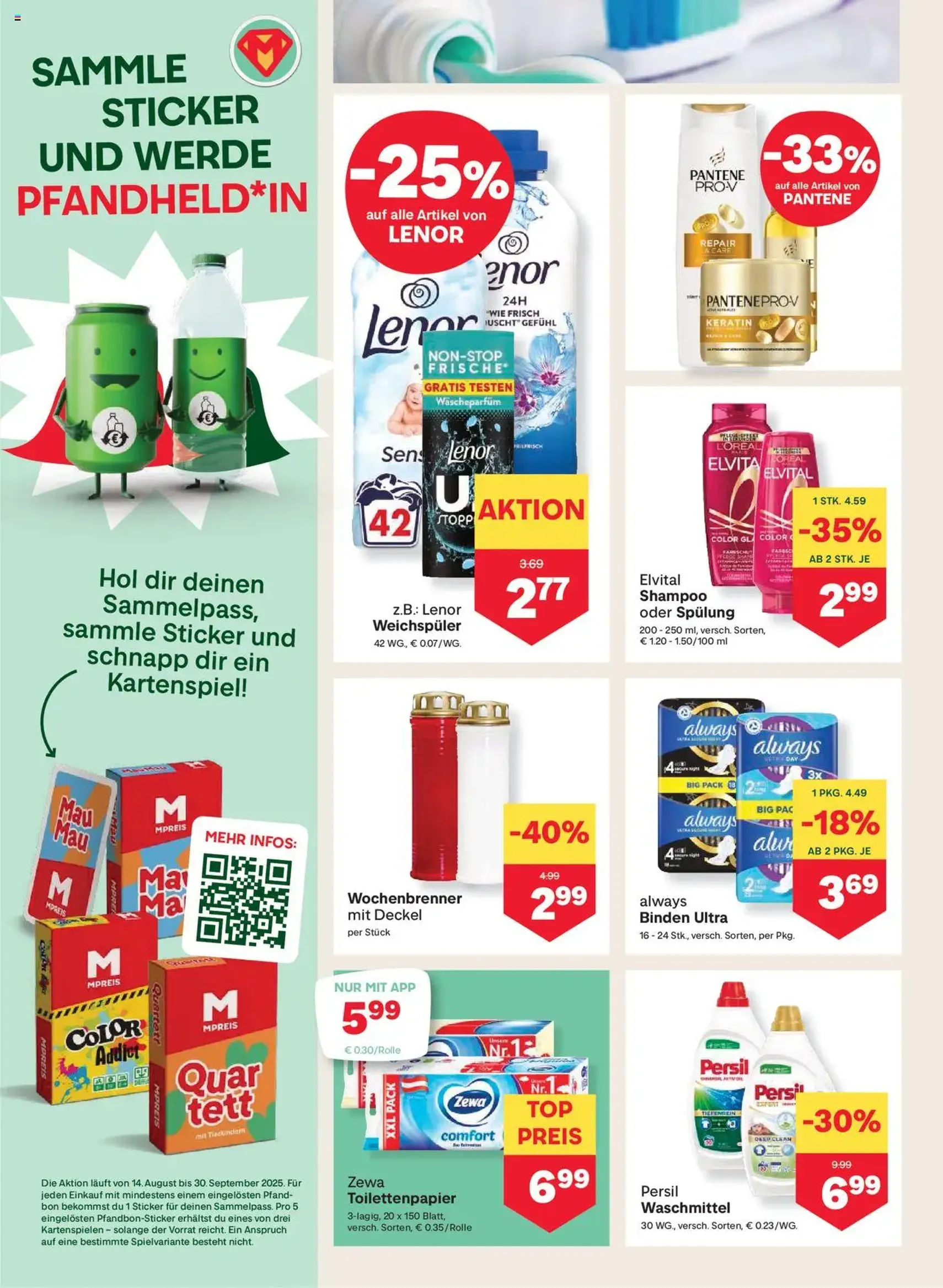 MPREIS Flugblatt - Gültiger Prospekt ab 21.08.2025, Seite 10 von insgesamt 12