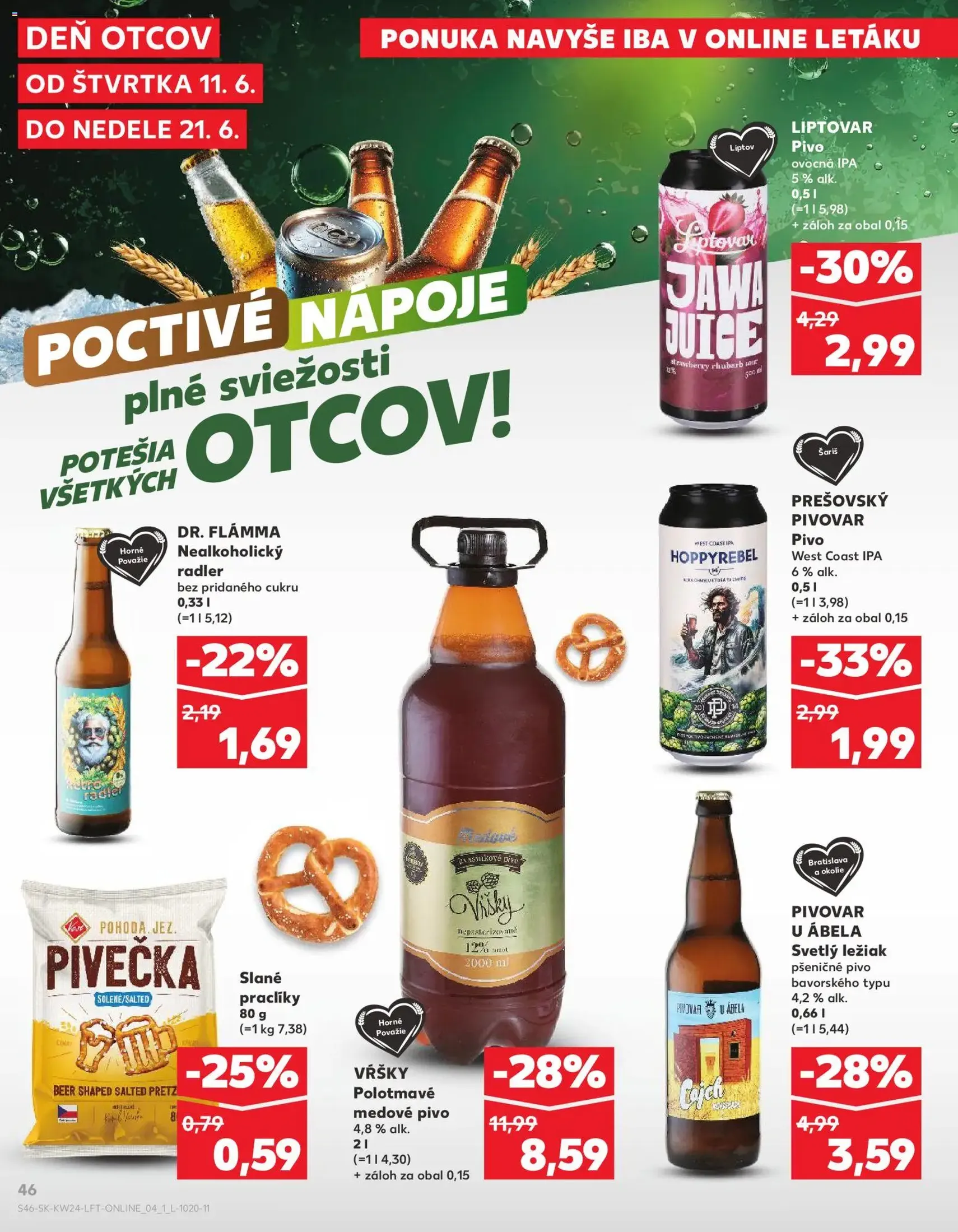Kaufland SK akciós újság - 2026.06.11. érvényes szórólap 46 oldal 78 oldalból