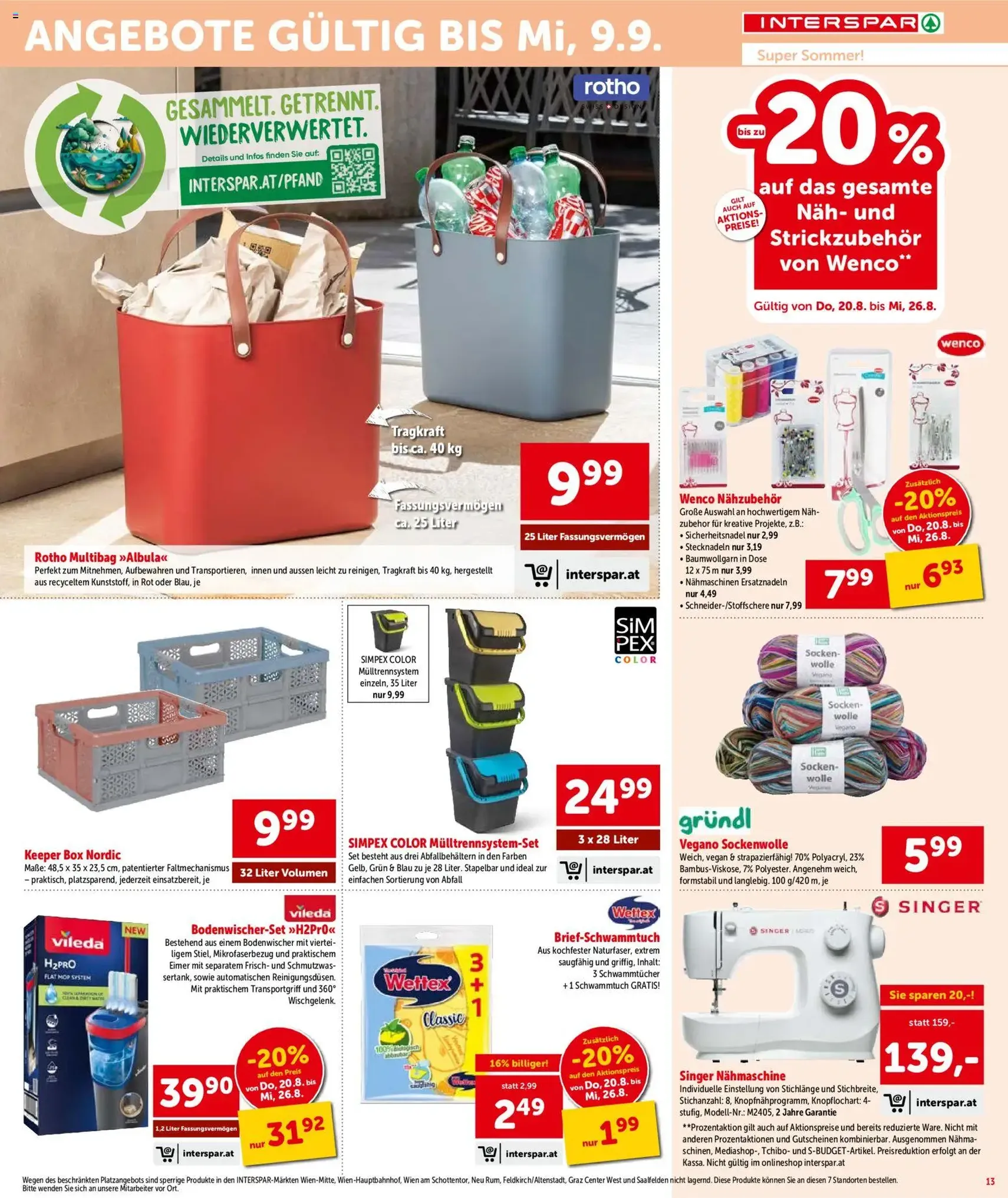 Interspar - Flugblatt - Gültiger Prospekt ab 20.08.2026, Seite 13 von insgesamt 16