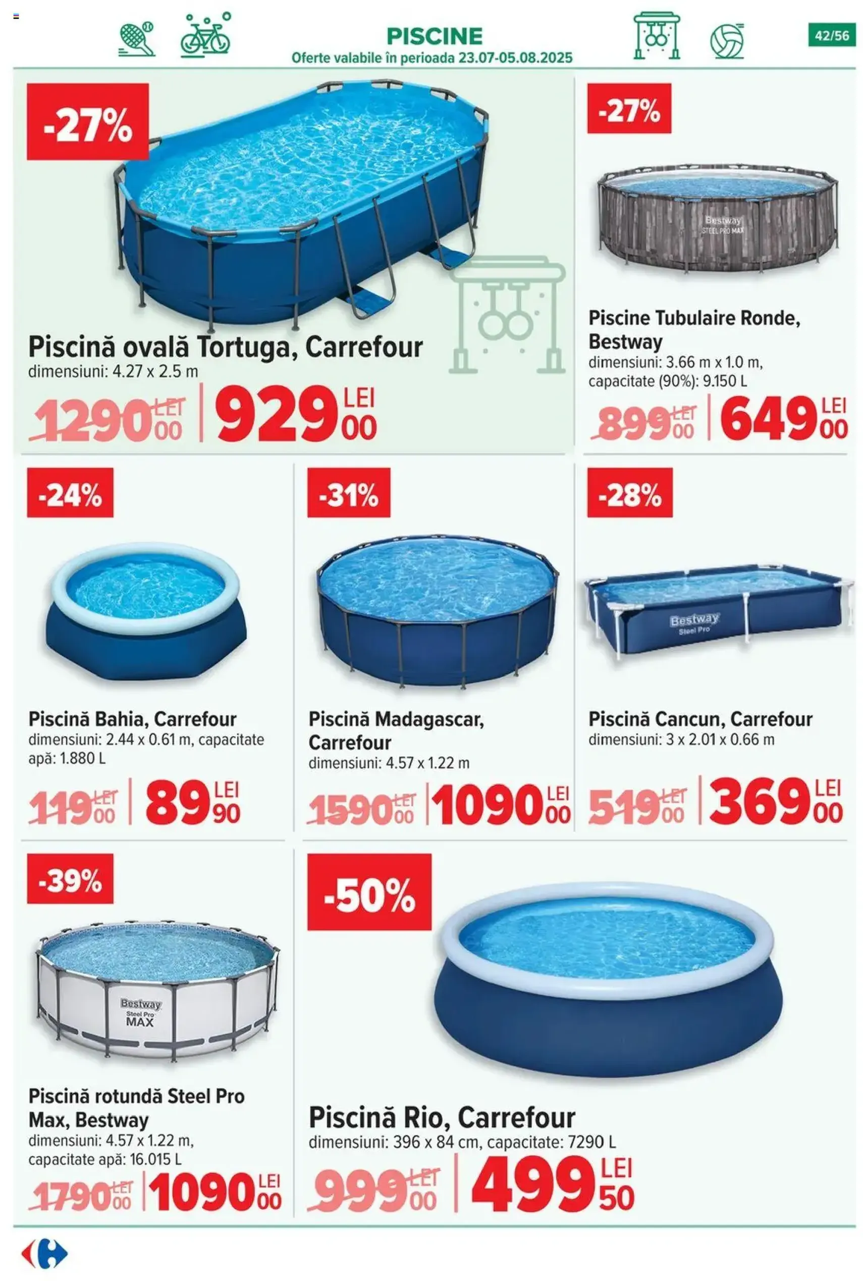 Catalog Carrefour - cataloage valabile începând cu 23.07.2025 pagina 43 din 54 Catalog Carrefour - cataloage valabile începând cu 23.07.2025 pagina 43 din 54