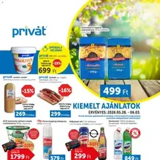 PRIVÁT akciós újság - szórólap előnézete érvényes 2026.05.28. -tól