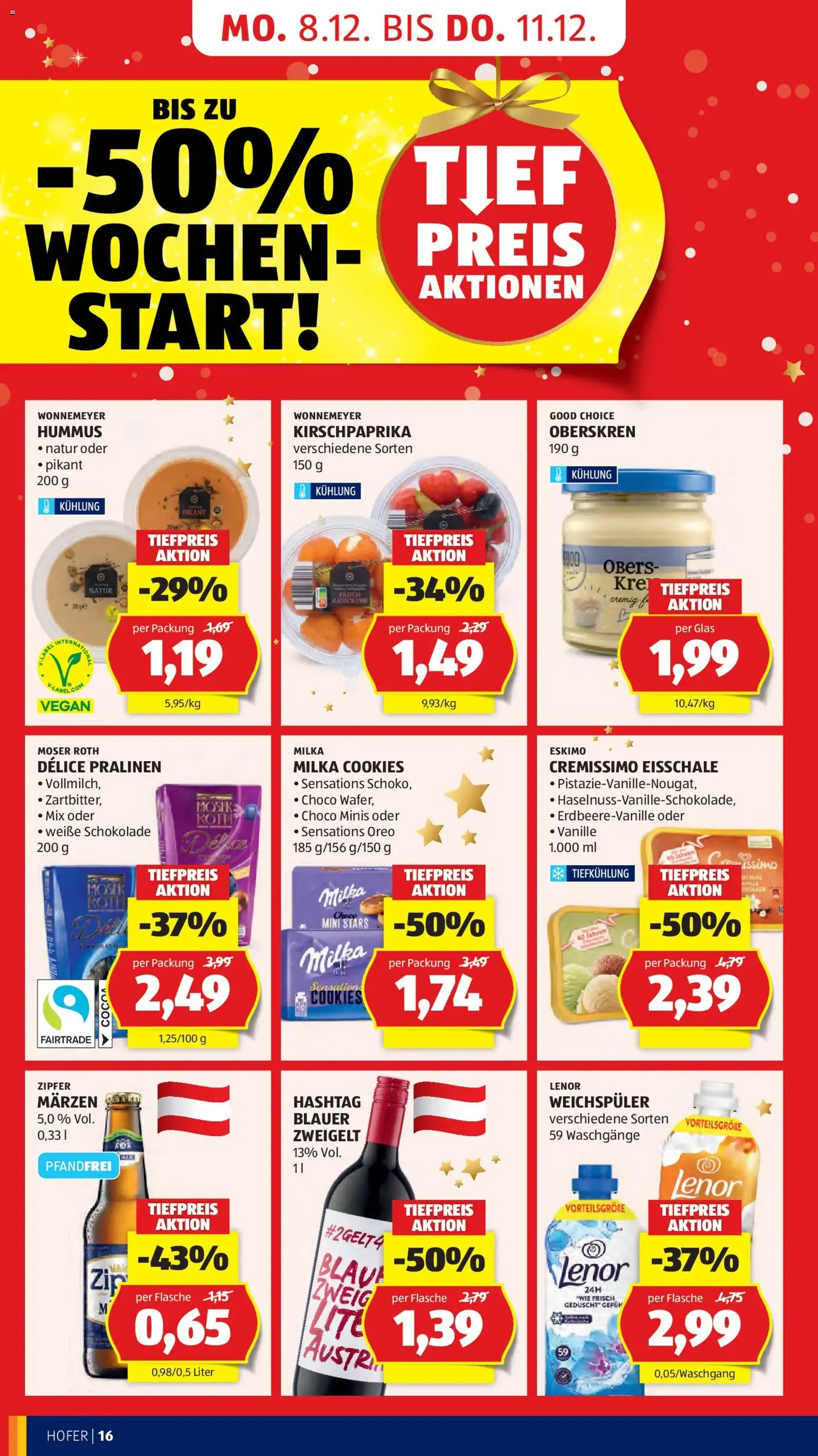 Hofer Flugblatt - Gültiger Prospekt ab 05.12.2025, Seite 22 von insgesamt 60