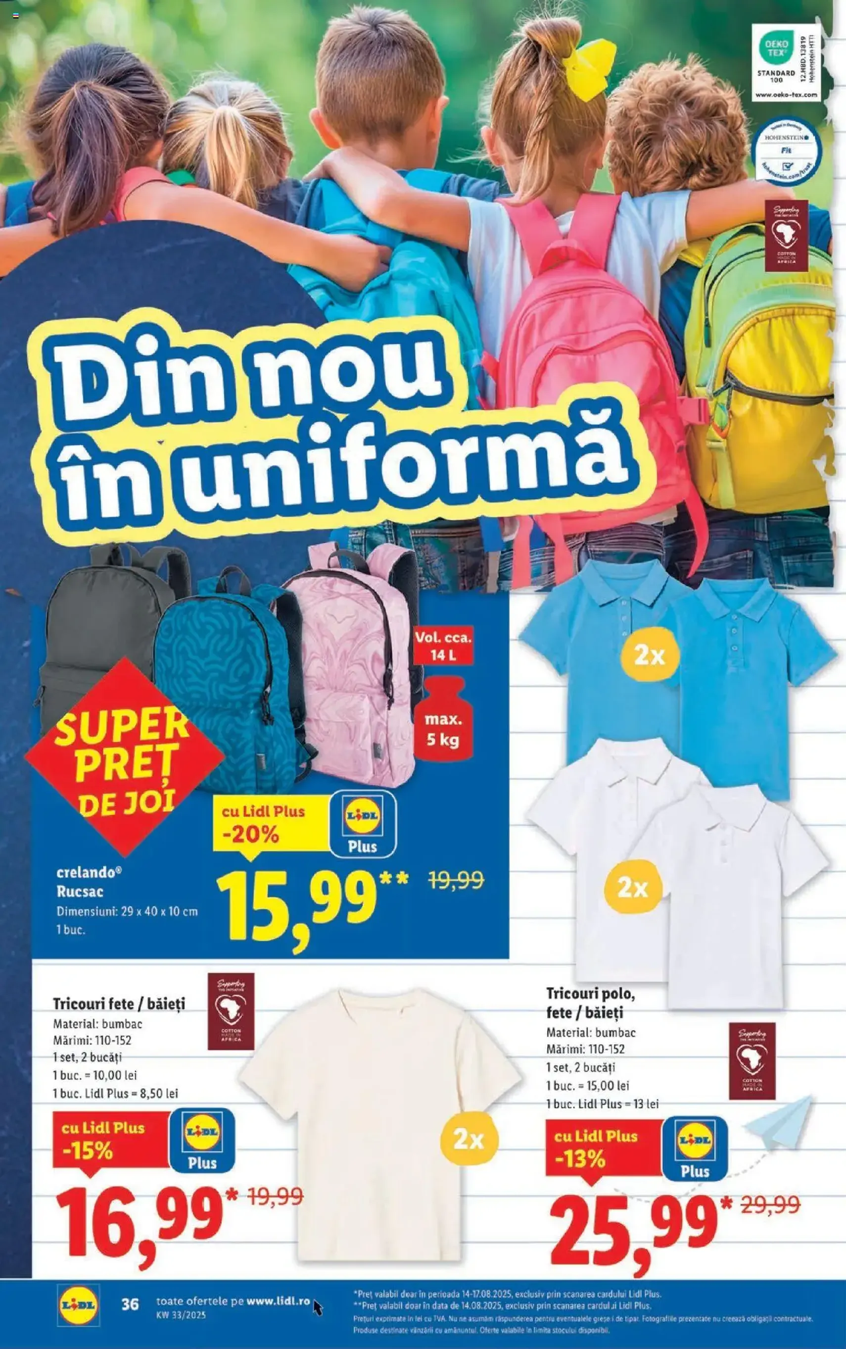 Catalog Lidl - cataloage valabile începând cu 11.08.2025 pagina 36 din 38 Catalog Lidl - cataloage valabile începând cu 11.08.2025 pagina 36 din 38