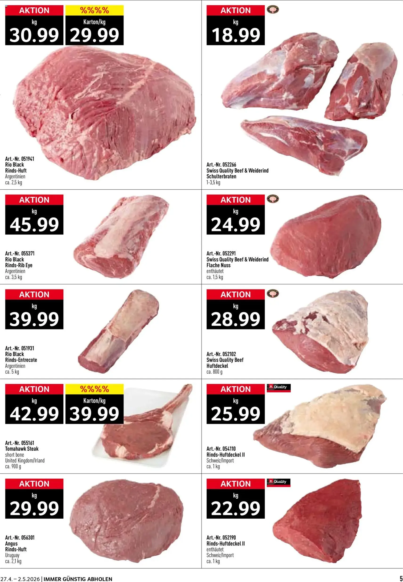 Prodega aktionen - Gültiger Prospekt ab 27.04.2026, Seite 5 von insgesamt 40