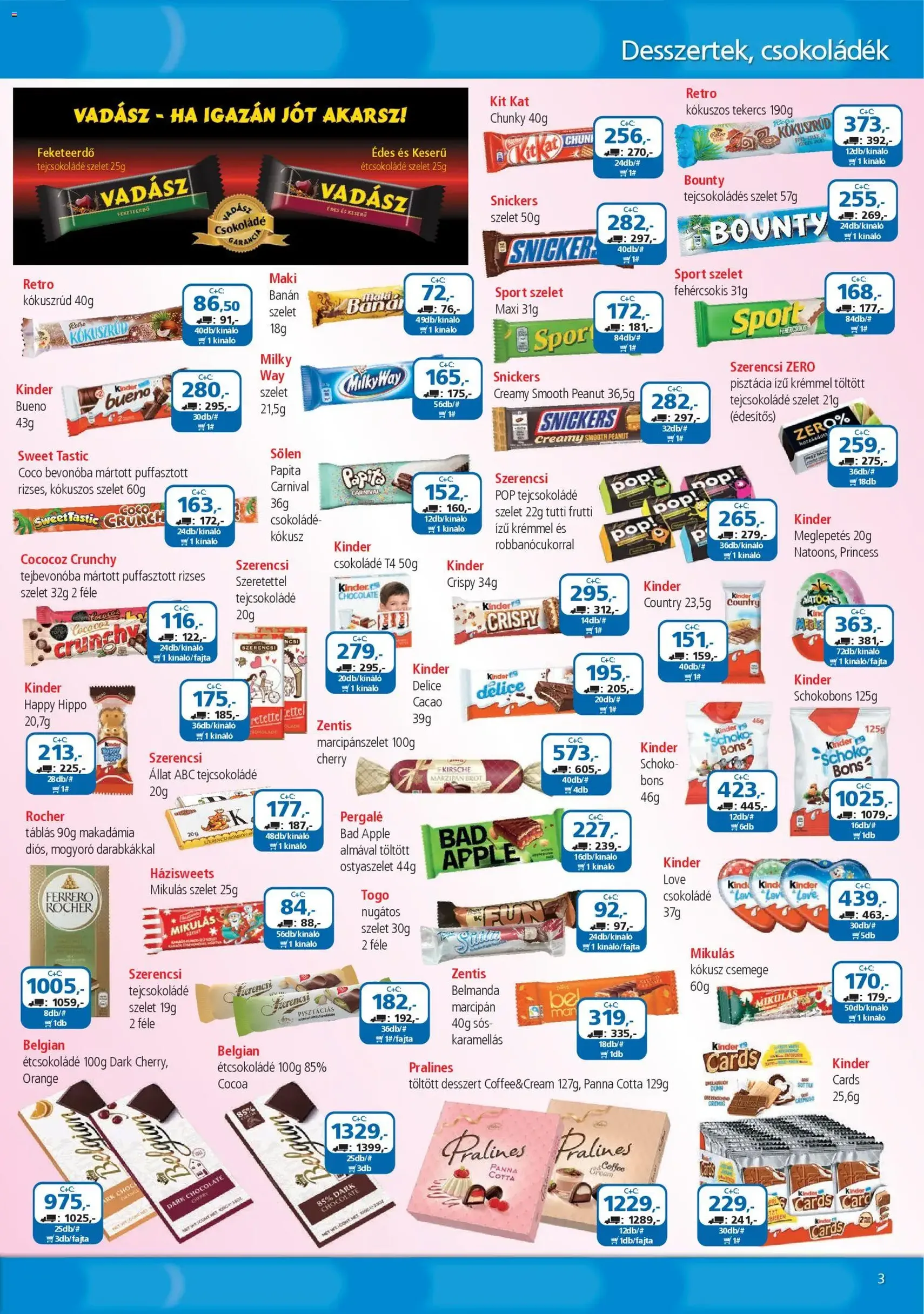 ÁRKLUB Akciós újság - 2025.11.01. érvényes szórólap 3 oldal 32 oldalból