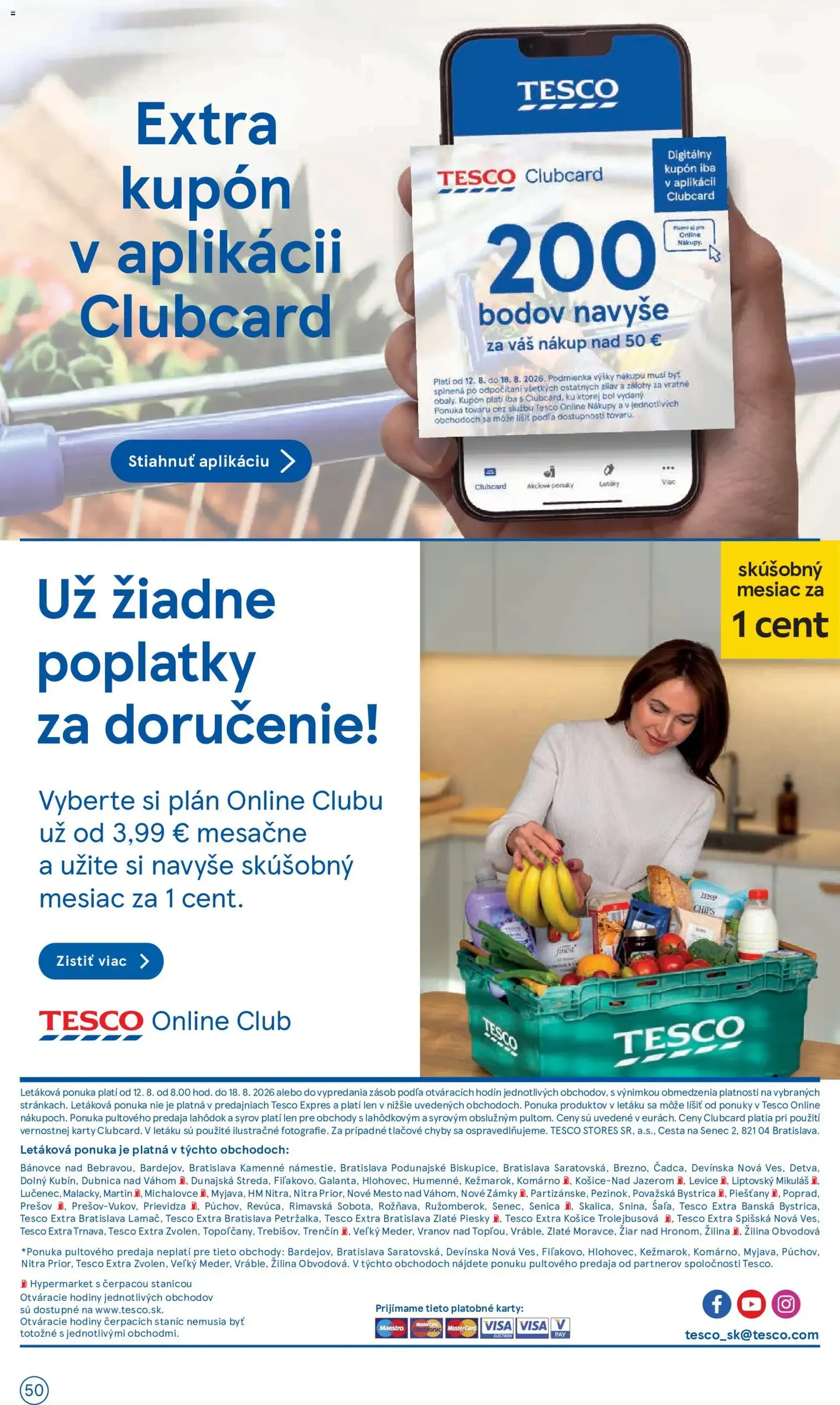 Tesco Hypermarket - leták - platný leták od 12.08.2026 strana 50 z 54