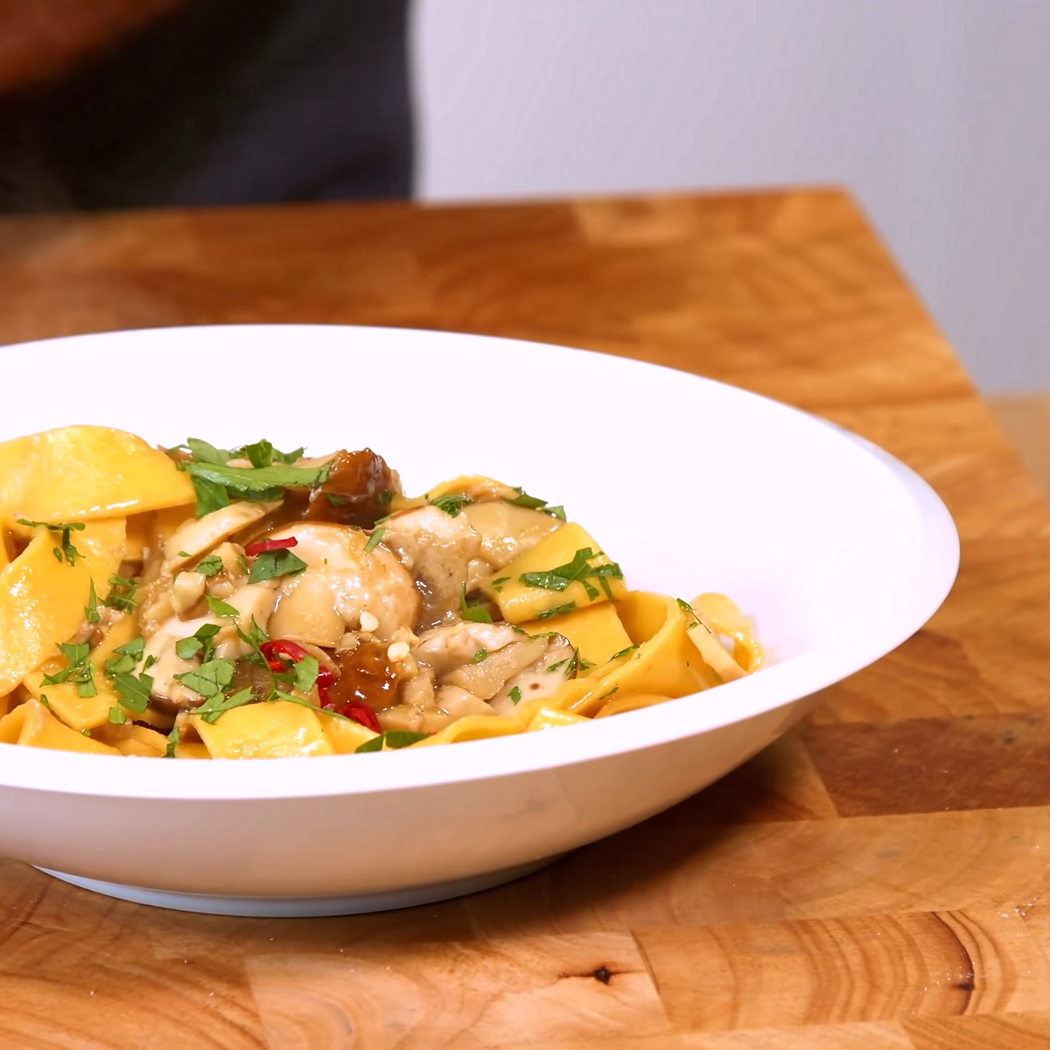 Fettuccine ai Funghi Porcini