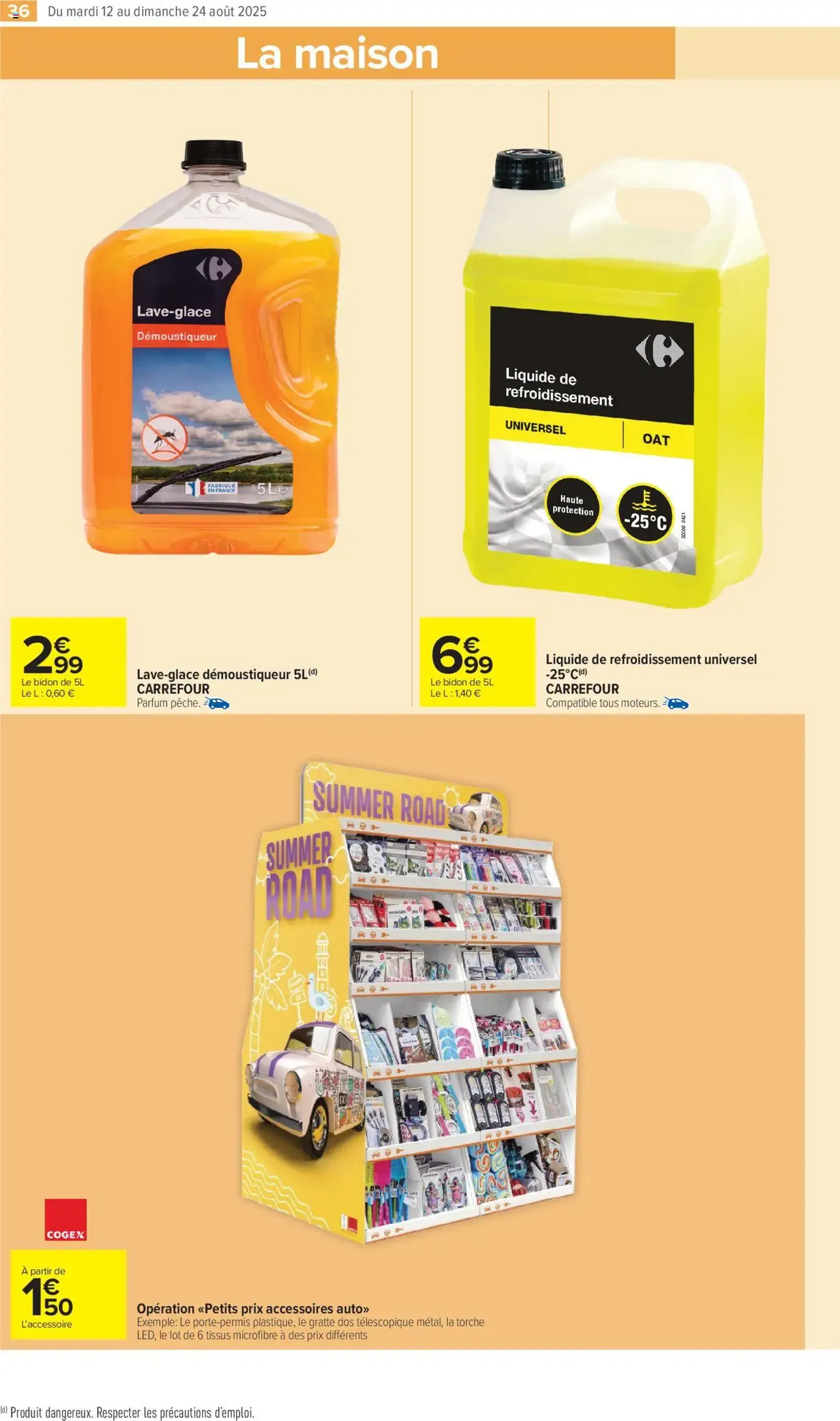 Carrefour Market catalogue semaine 33 - brochure valable à partir du 12/08/2025, page 38 sur 44