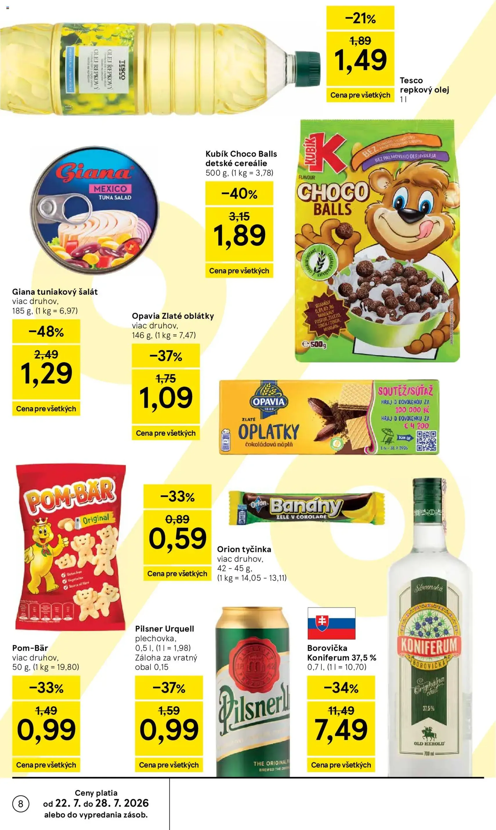 Tesco Hypermarket - leták - platný leták od 22.07.2026 strana 8 z 50