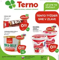Terno leták - náhľad letáku platný od 25.09.2025