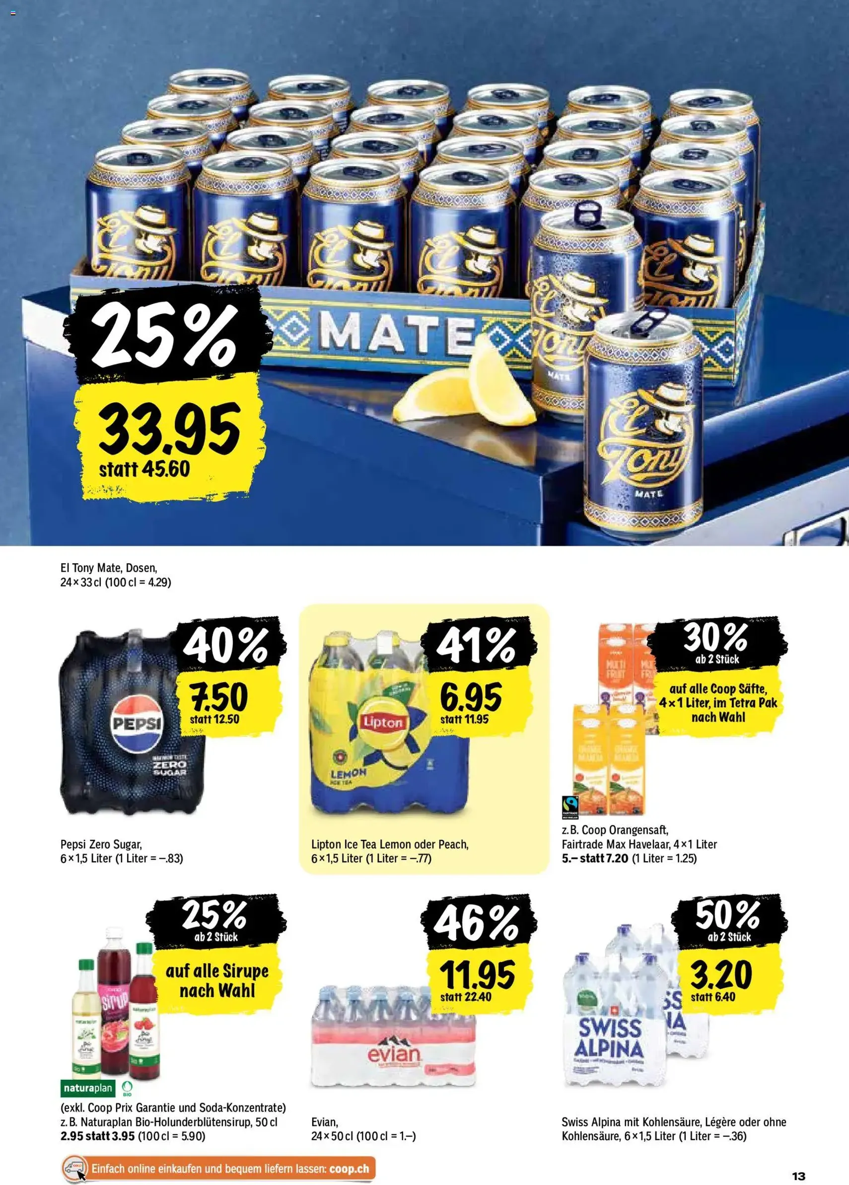 Coop aktionen - Gültiger Prospekt ab 28.05.2026, Seite 13 von insgesamt 24