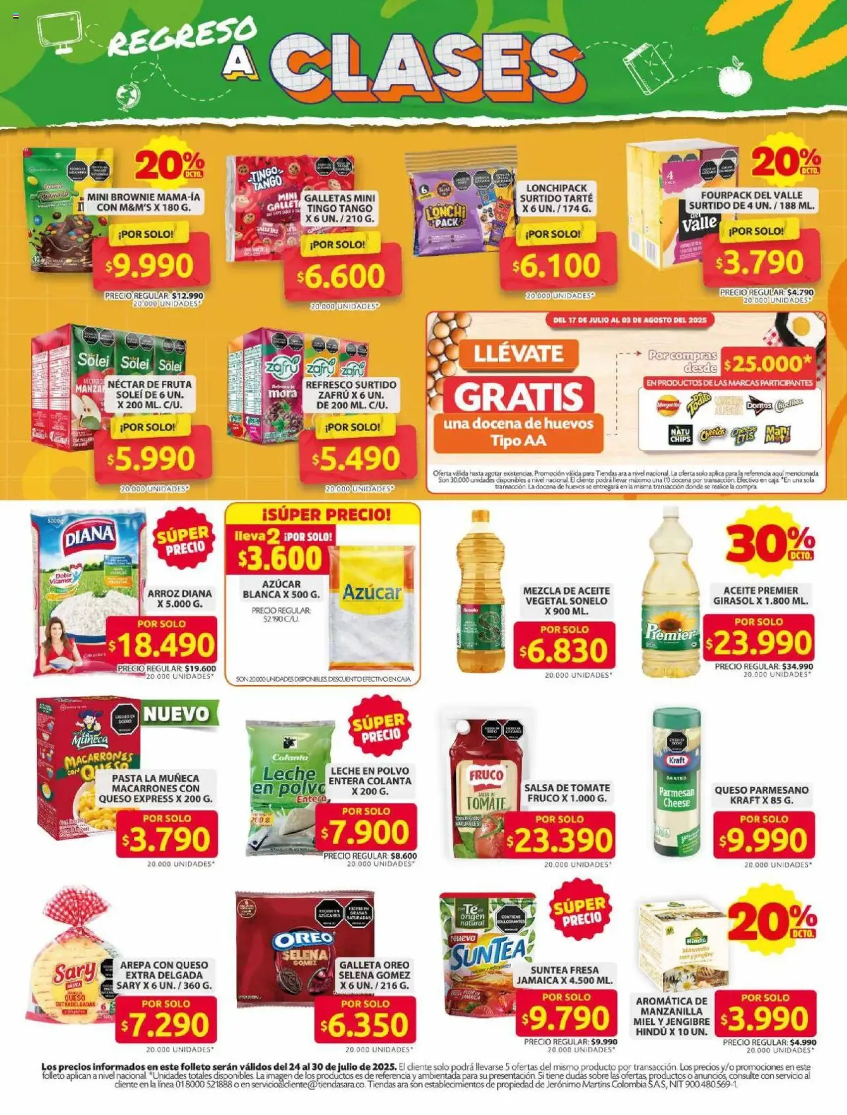 Ara - Catálogo - folleto válido desde 24/07/2025 página 3 de 10 Ara - Catálogo - folleto válido desde 24/07/2025 página 3 de 10